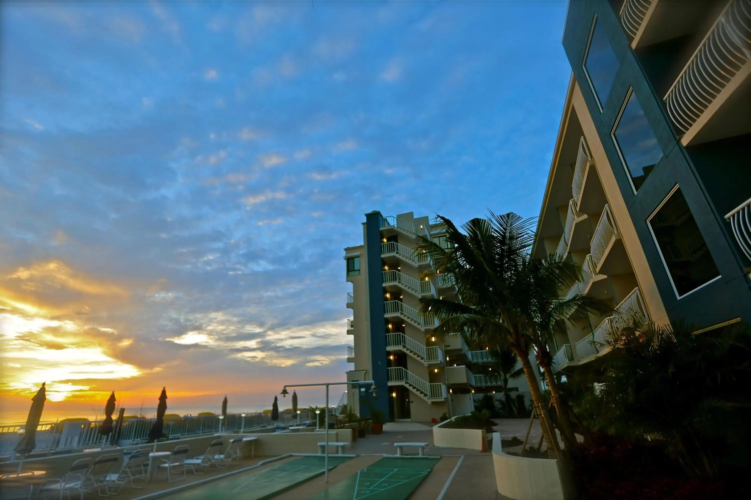 Patio in Shoreline Island Resort - Exclusively Adult