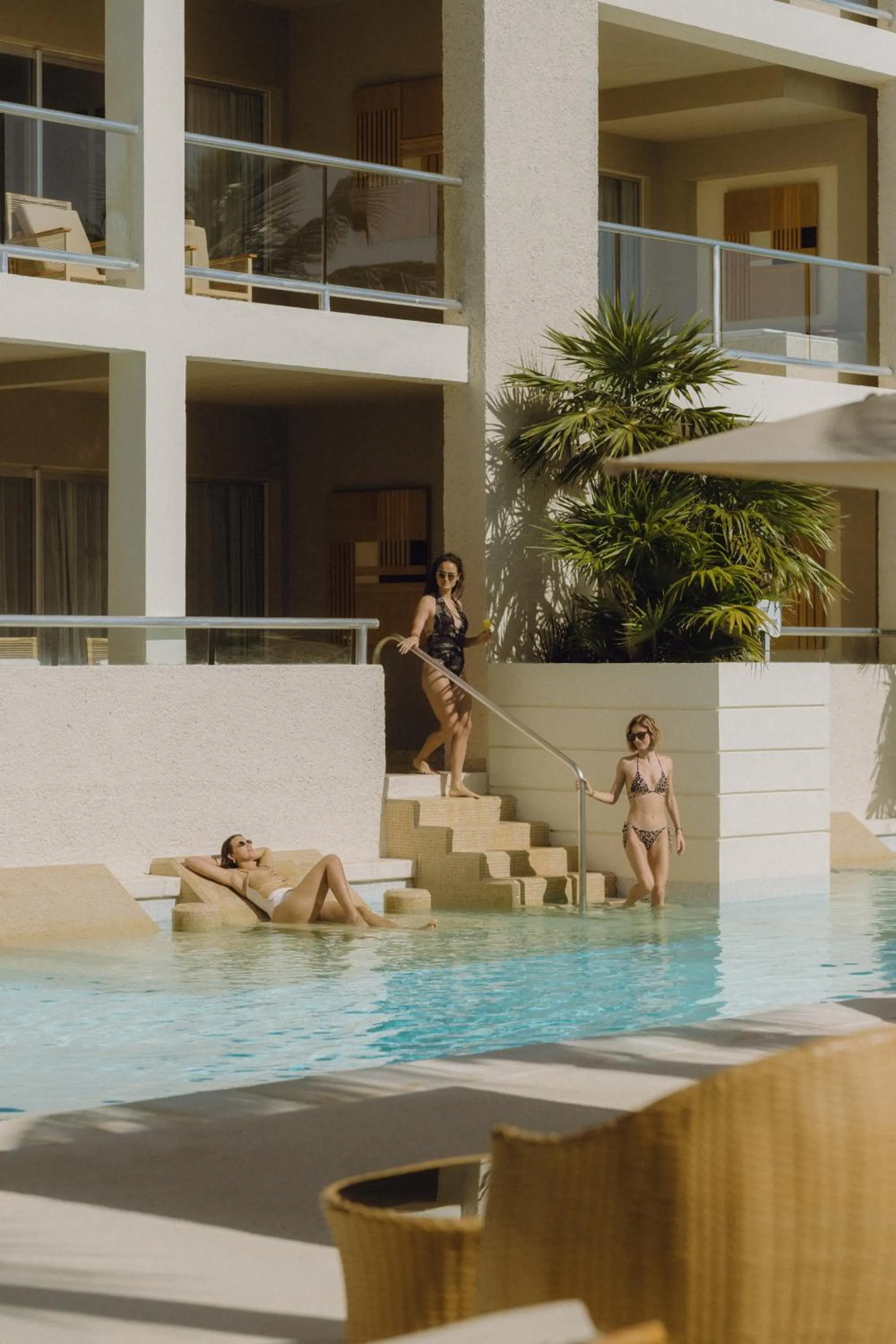 Swimming pool in Paradisus La Perla - Adults Only - Riviera Maya - All Inclusive