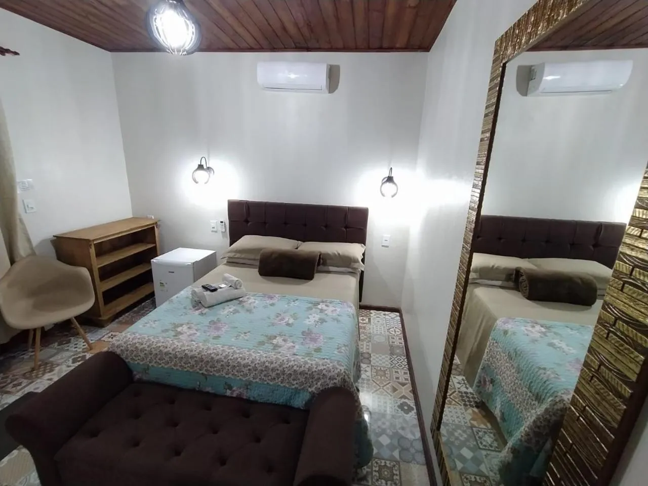 Bed in Hotel Praia Do Rosa