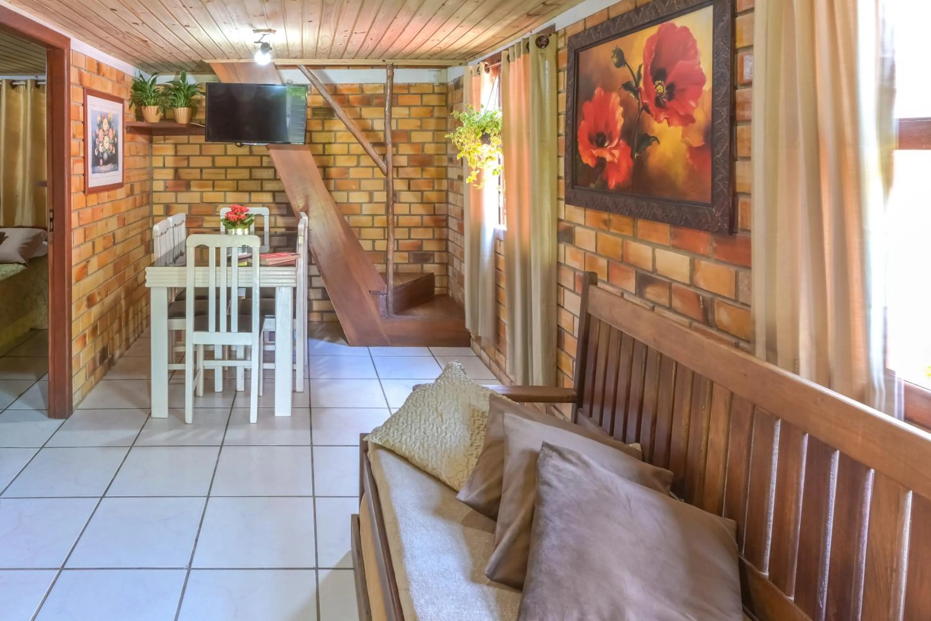 Living room in Hotel Praia Do Rosa
