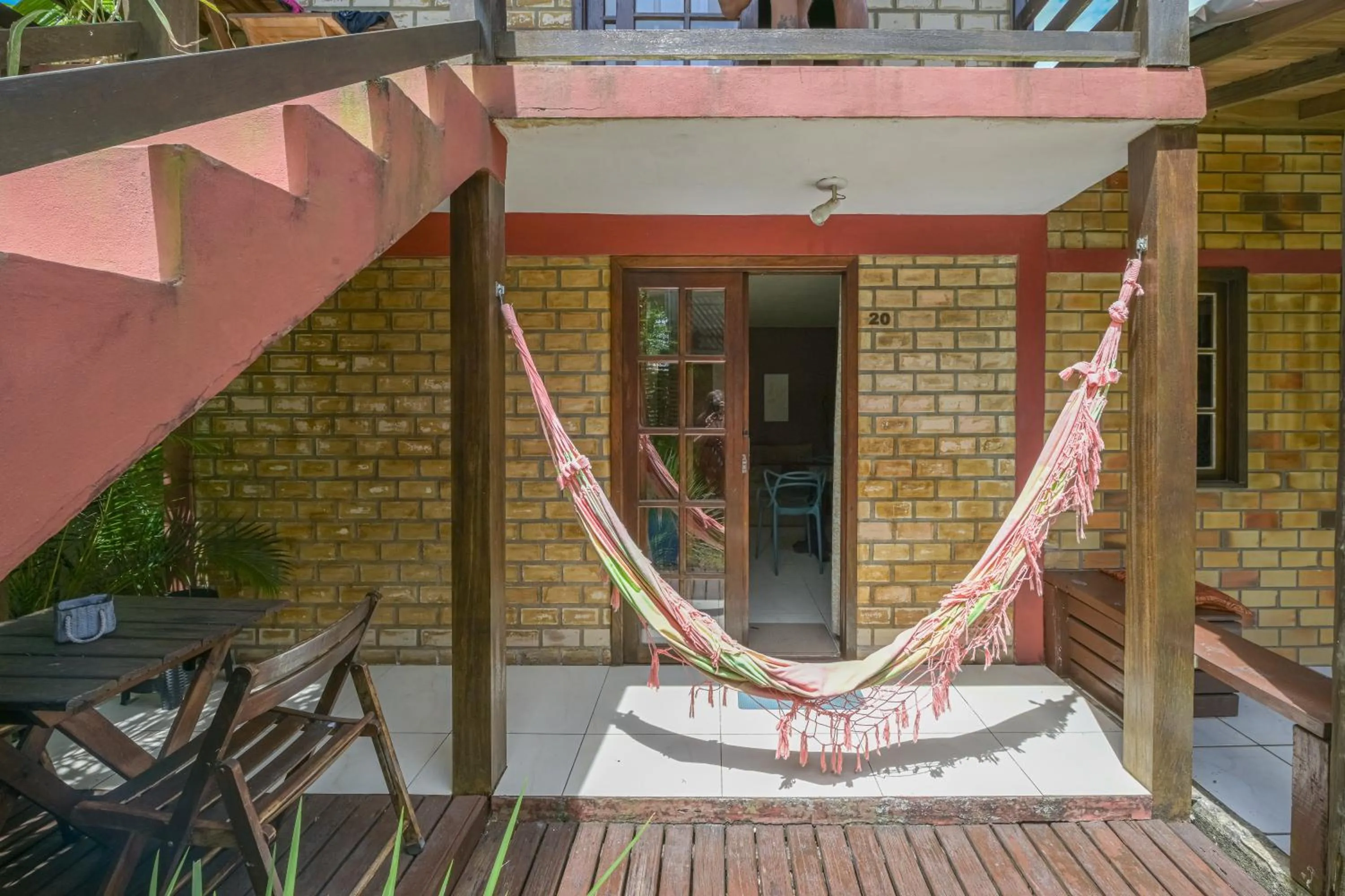 Patio in Hotel Praia Do Rosa