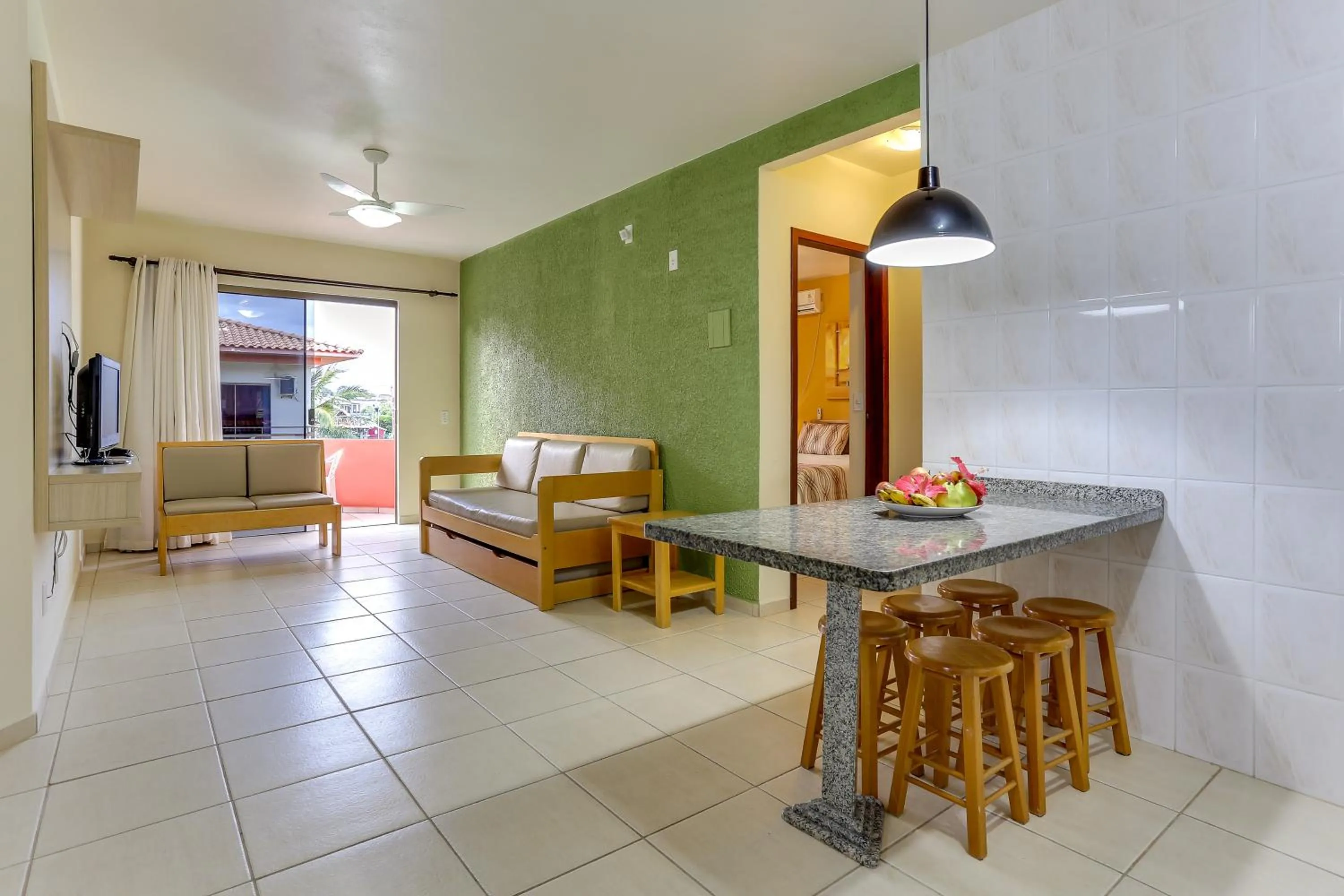 Kitchen or kitchenette in Pousada Barra Mar