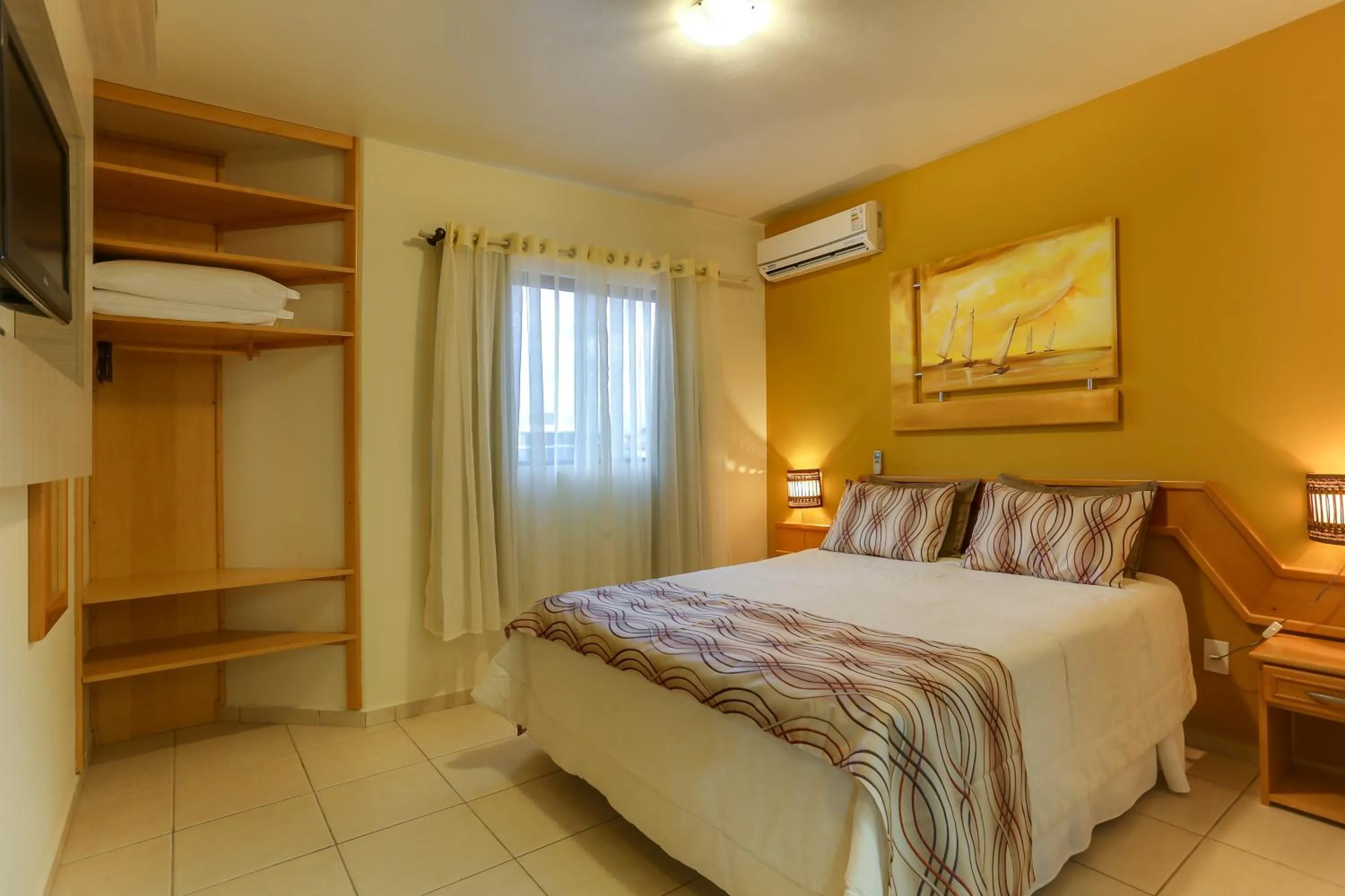 Bed in Pousada Barra Mar