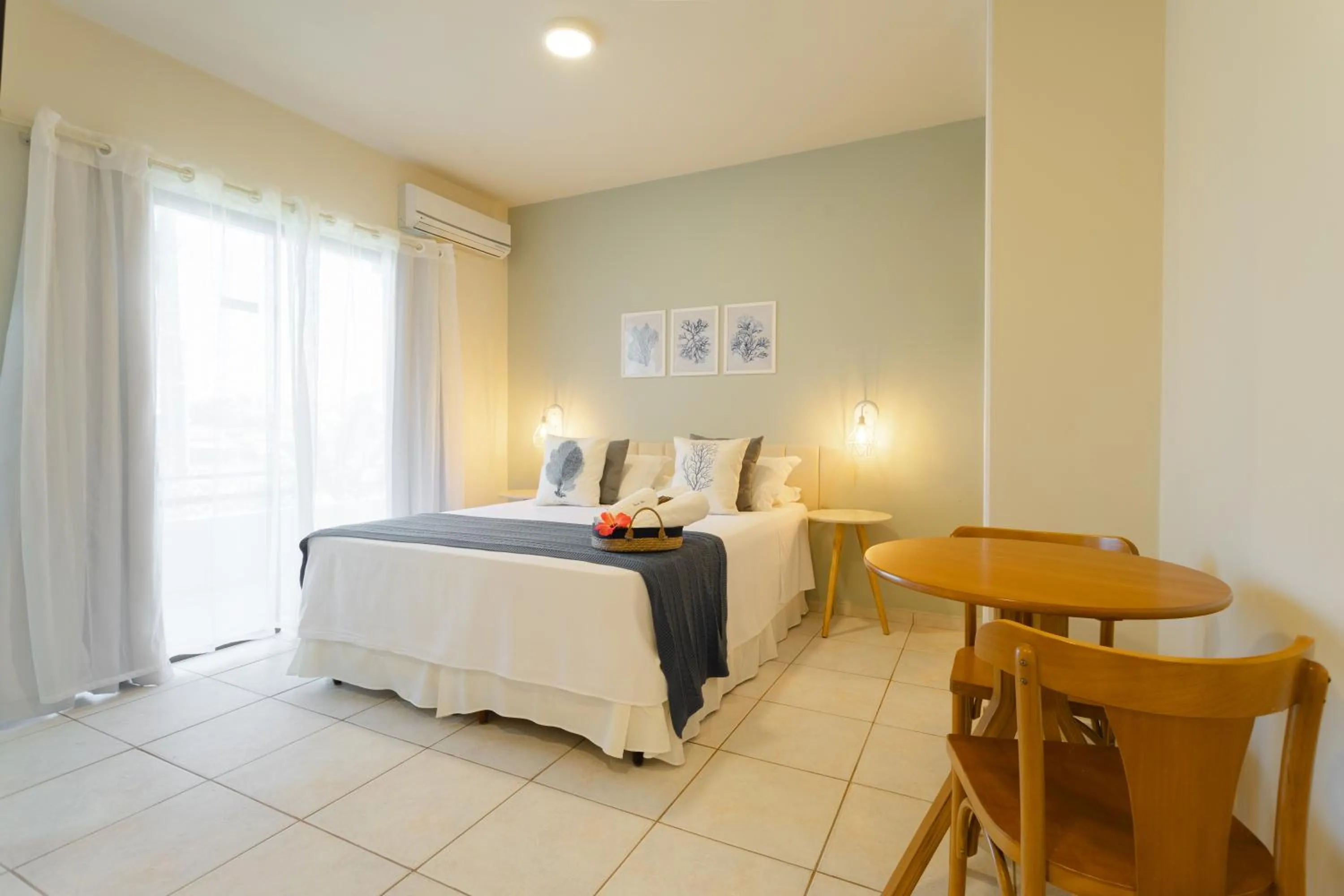 Bed in Pousada Barra Mar