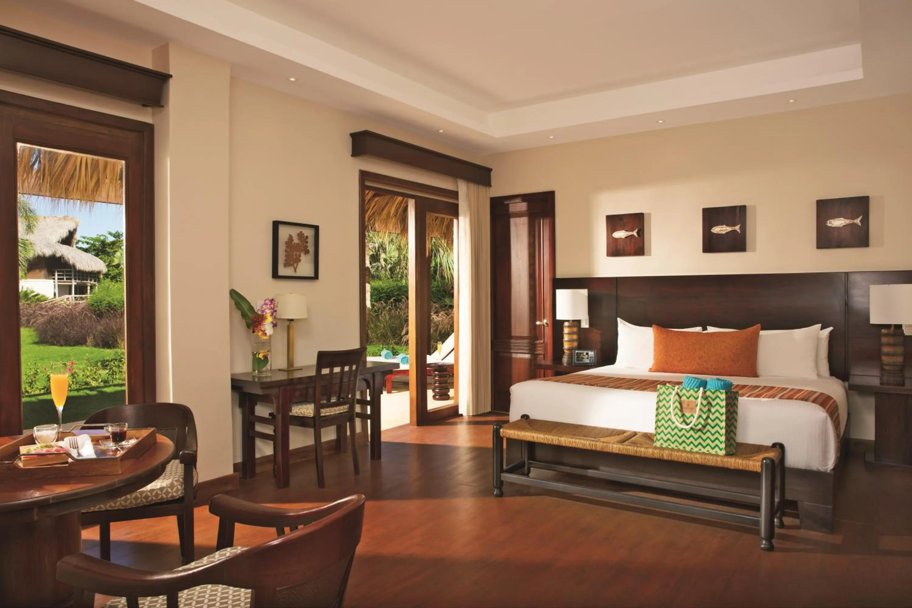Photo of the whole room, Bed in Zoetry Agua Punta Cana - All Inclusive