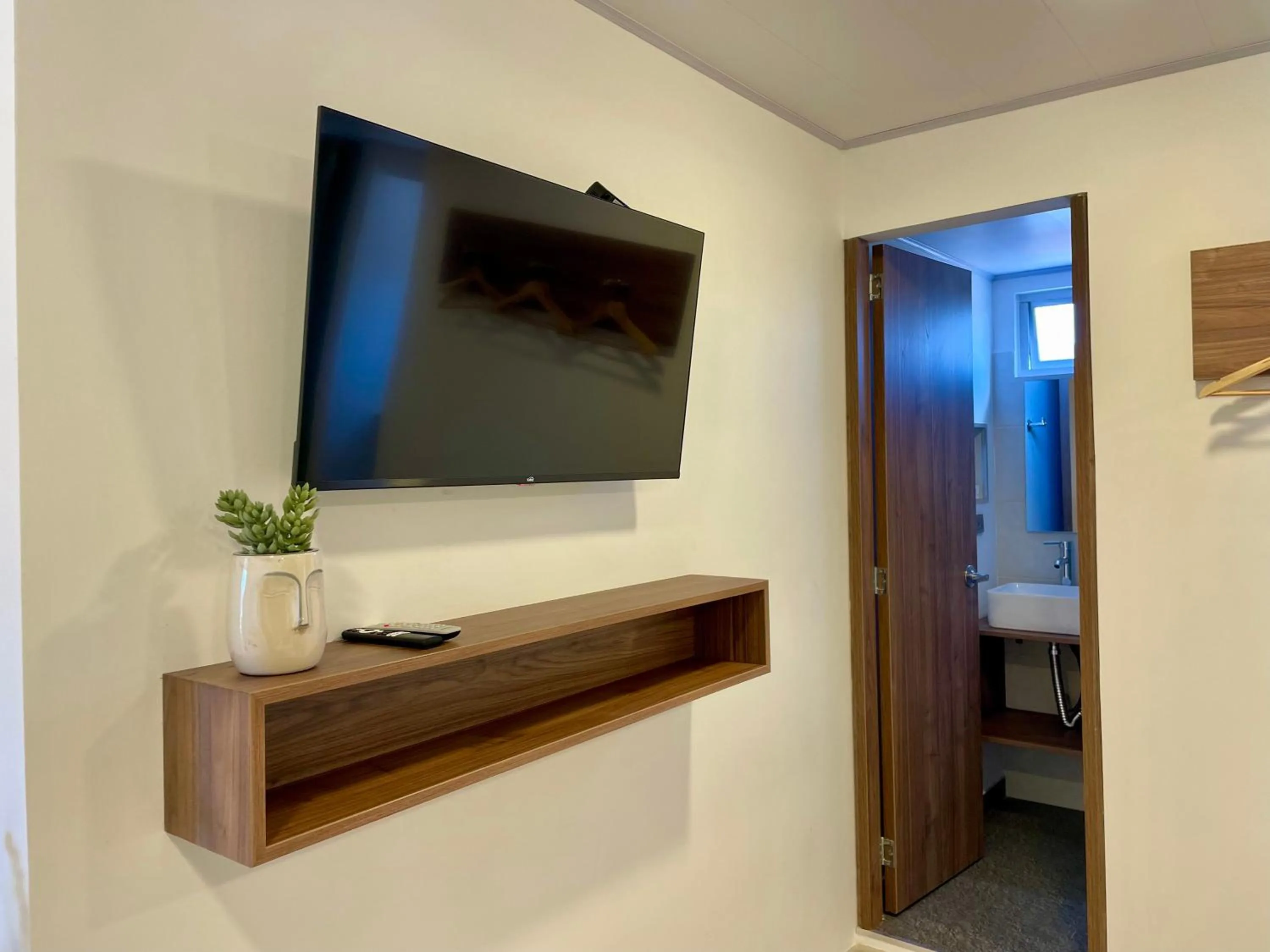 TV and multimedia, Bed in 122 Plaza Apartahotel