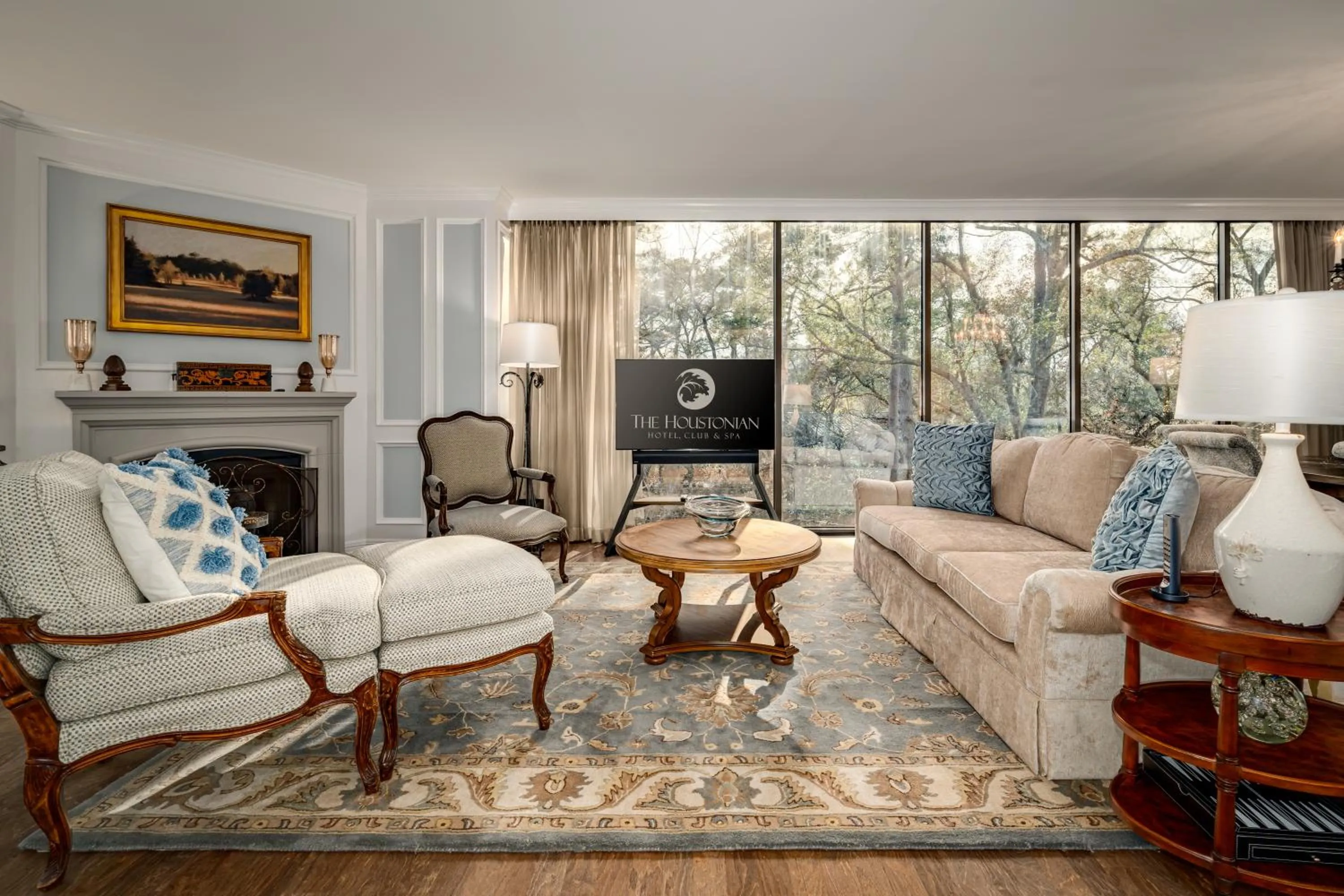 Living room in The Houstonian Hotel, Club & Spa