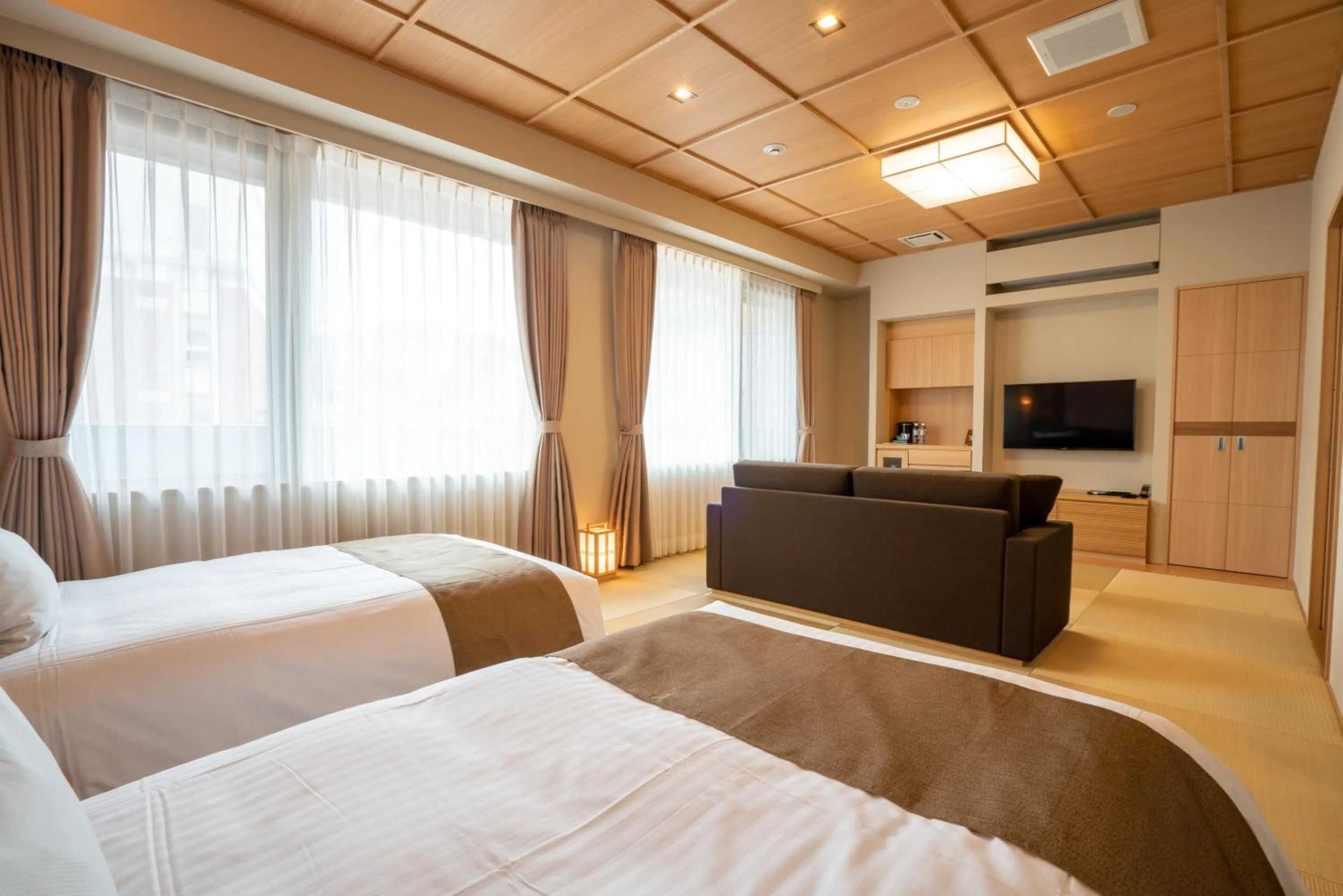 Bed in Kowakuen Haruka