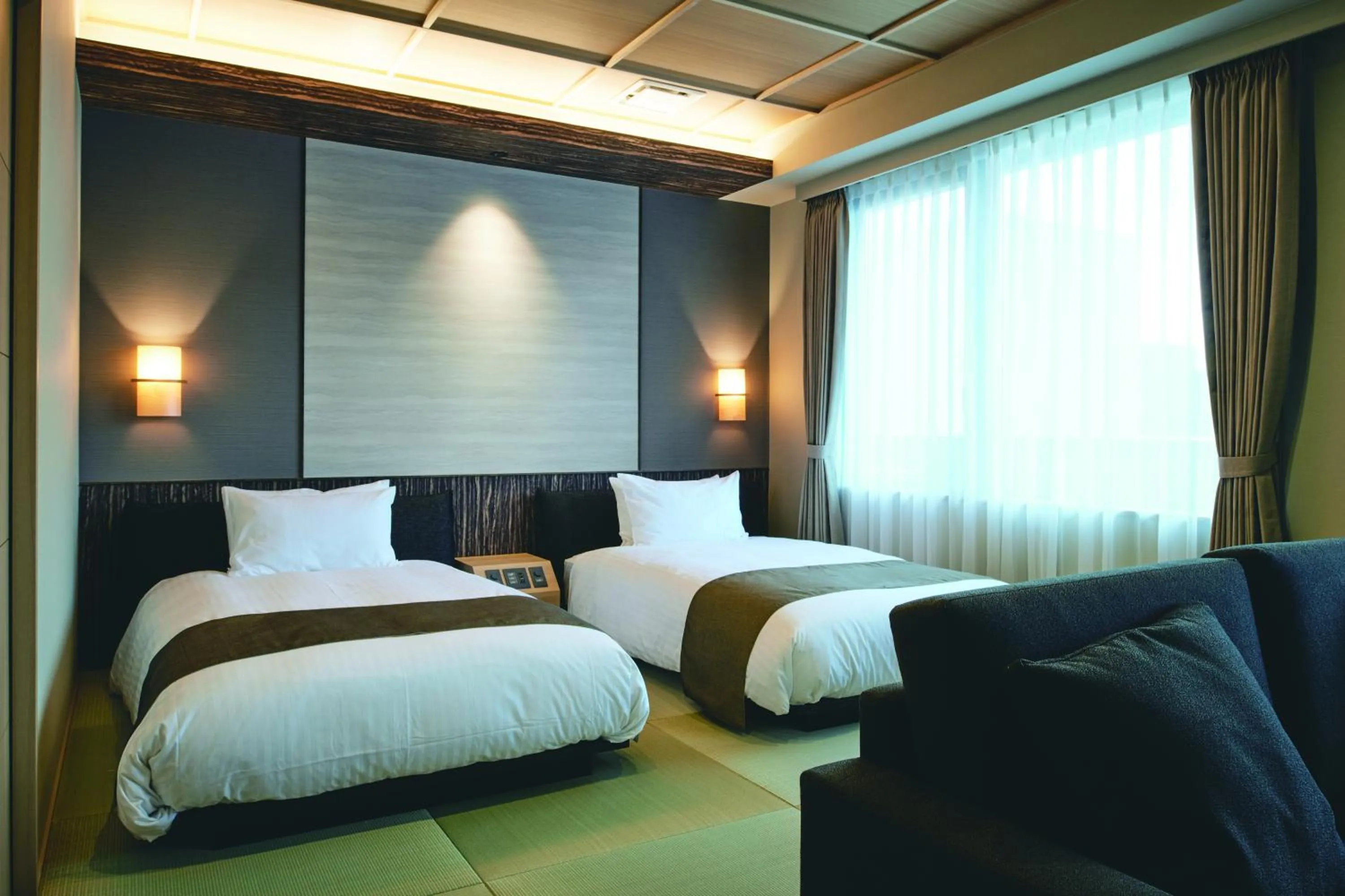 Bed in Kowakuen Haruka