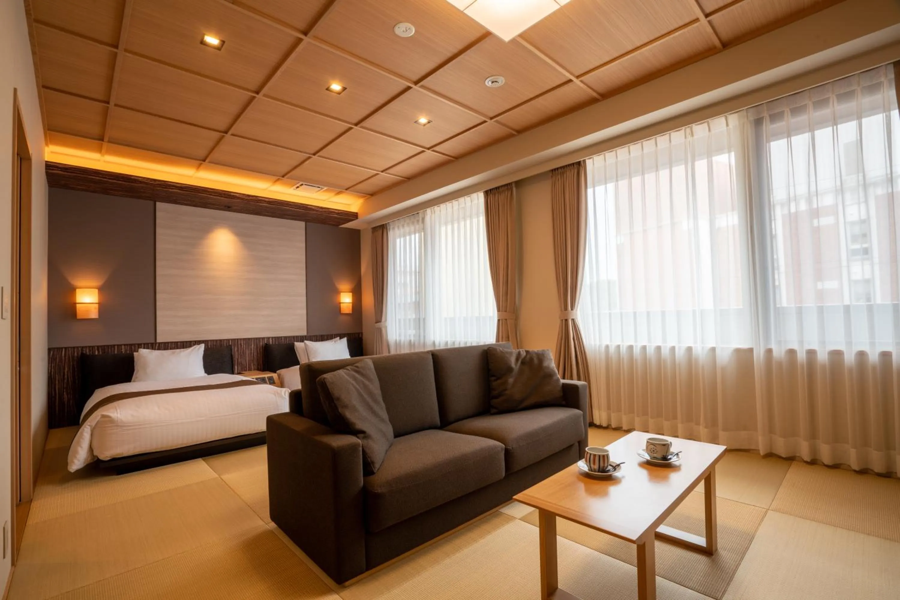 Bed in Kowakuen Haruka