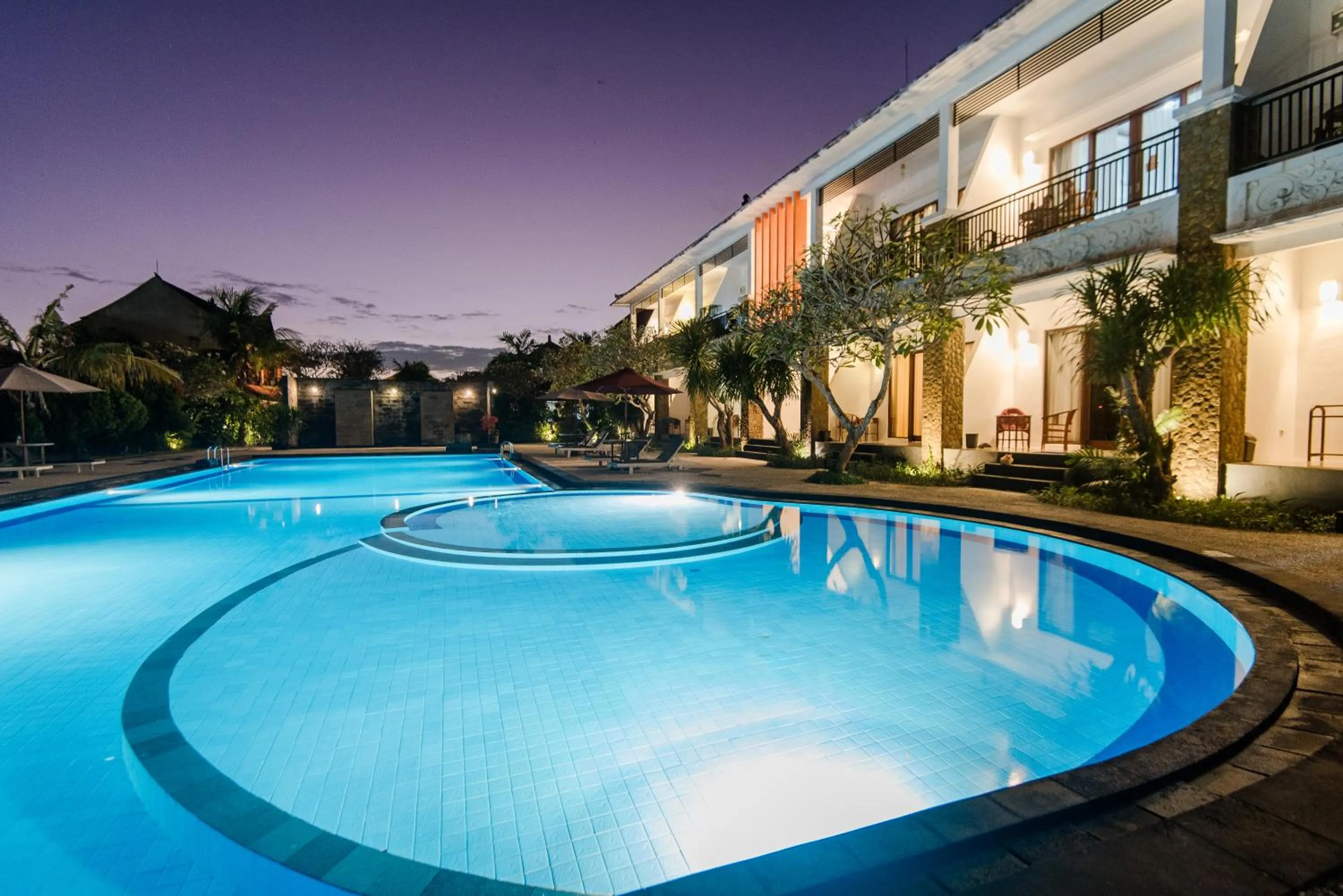 Swimming pool in D' Kubu Pratama Homestay