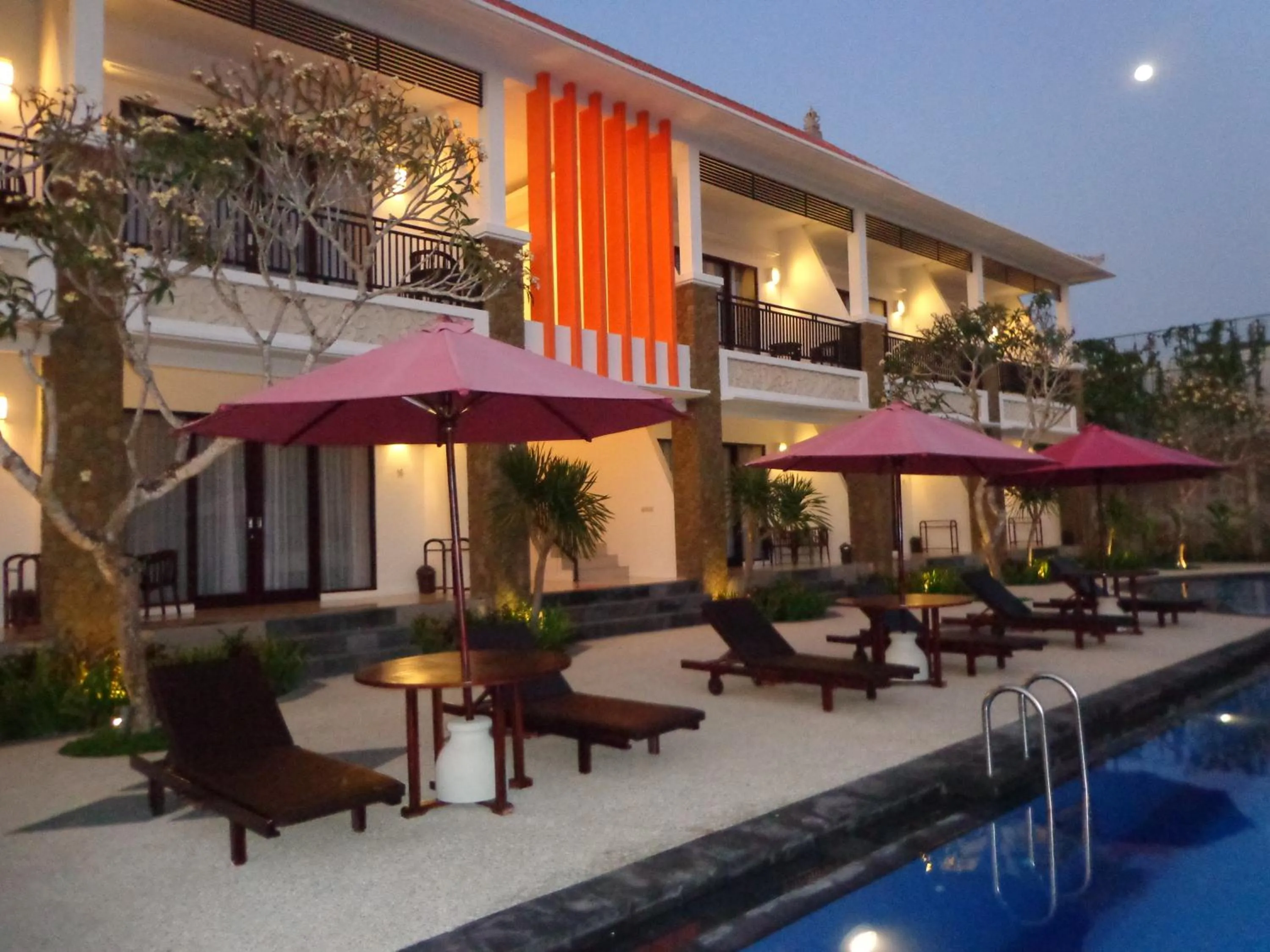 Swimming pool in D' Kubu Pratama Homestay