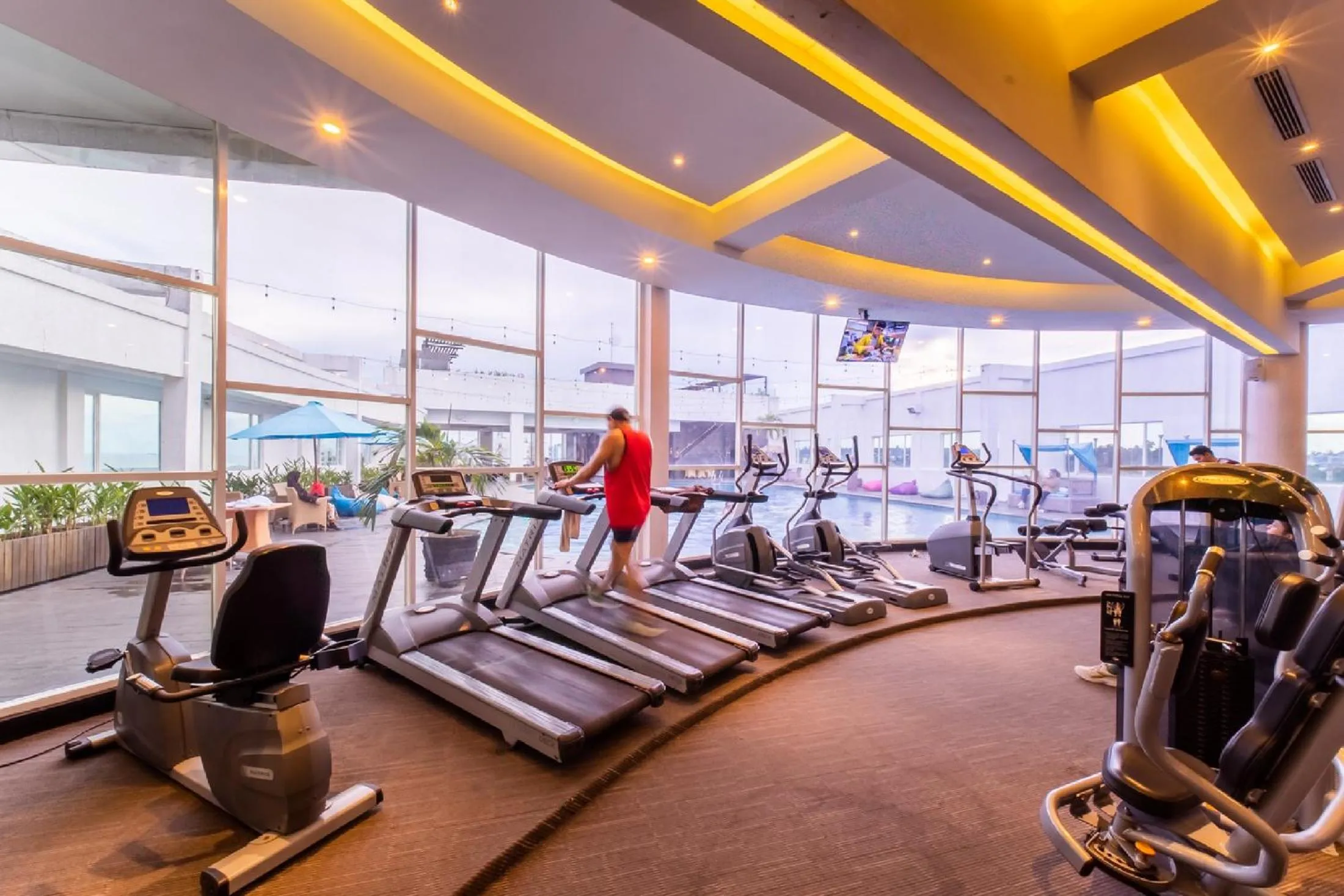 Fitness centre/facilities in Grand Jatra Hotel Balikpapan