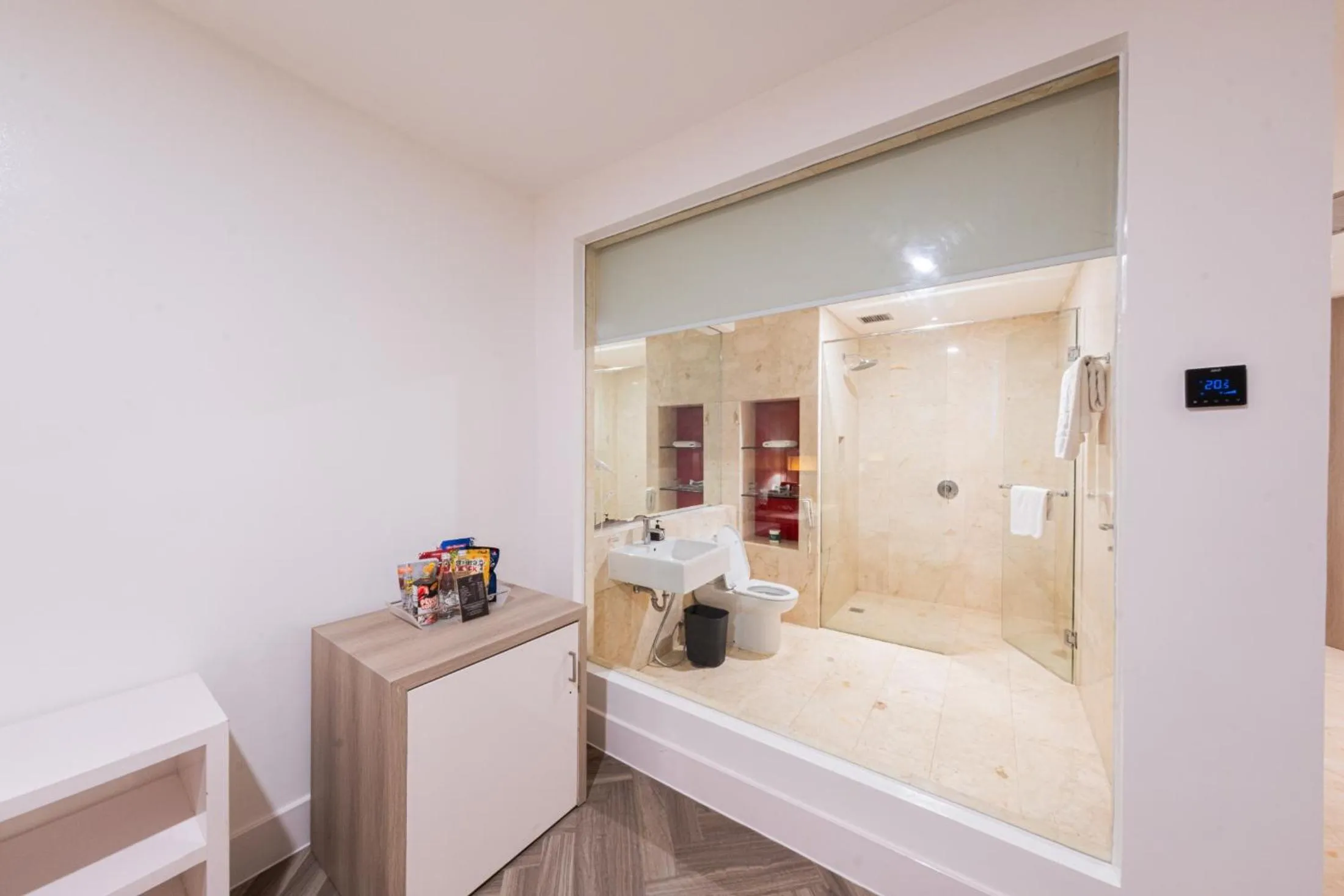 Shower in Grand Jatra Hotel Balikpapan