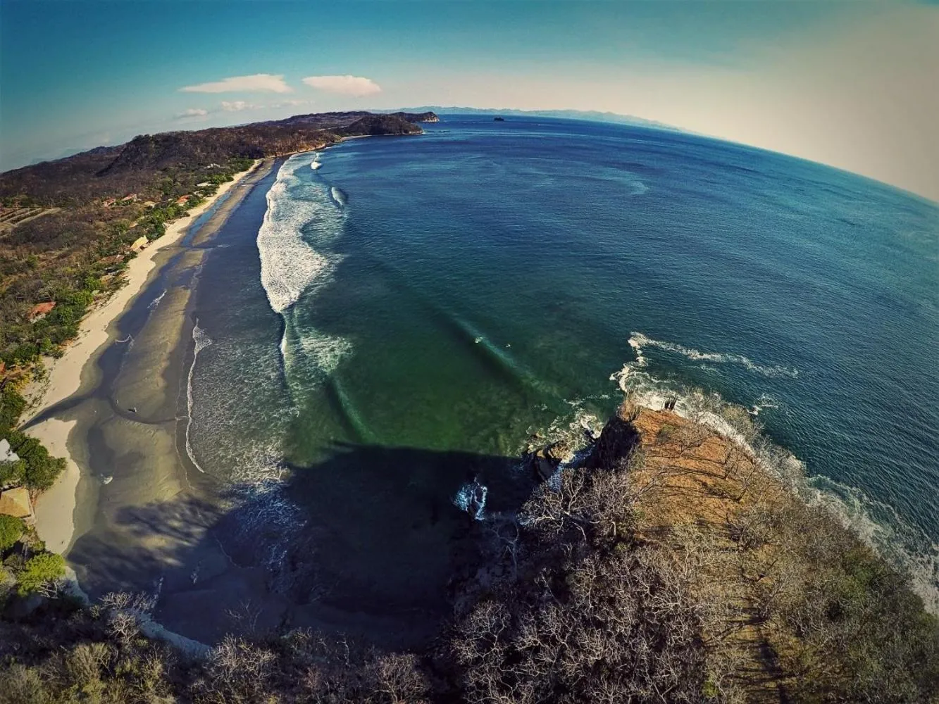 Natural landscape in La Veranera, Playa El Coco