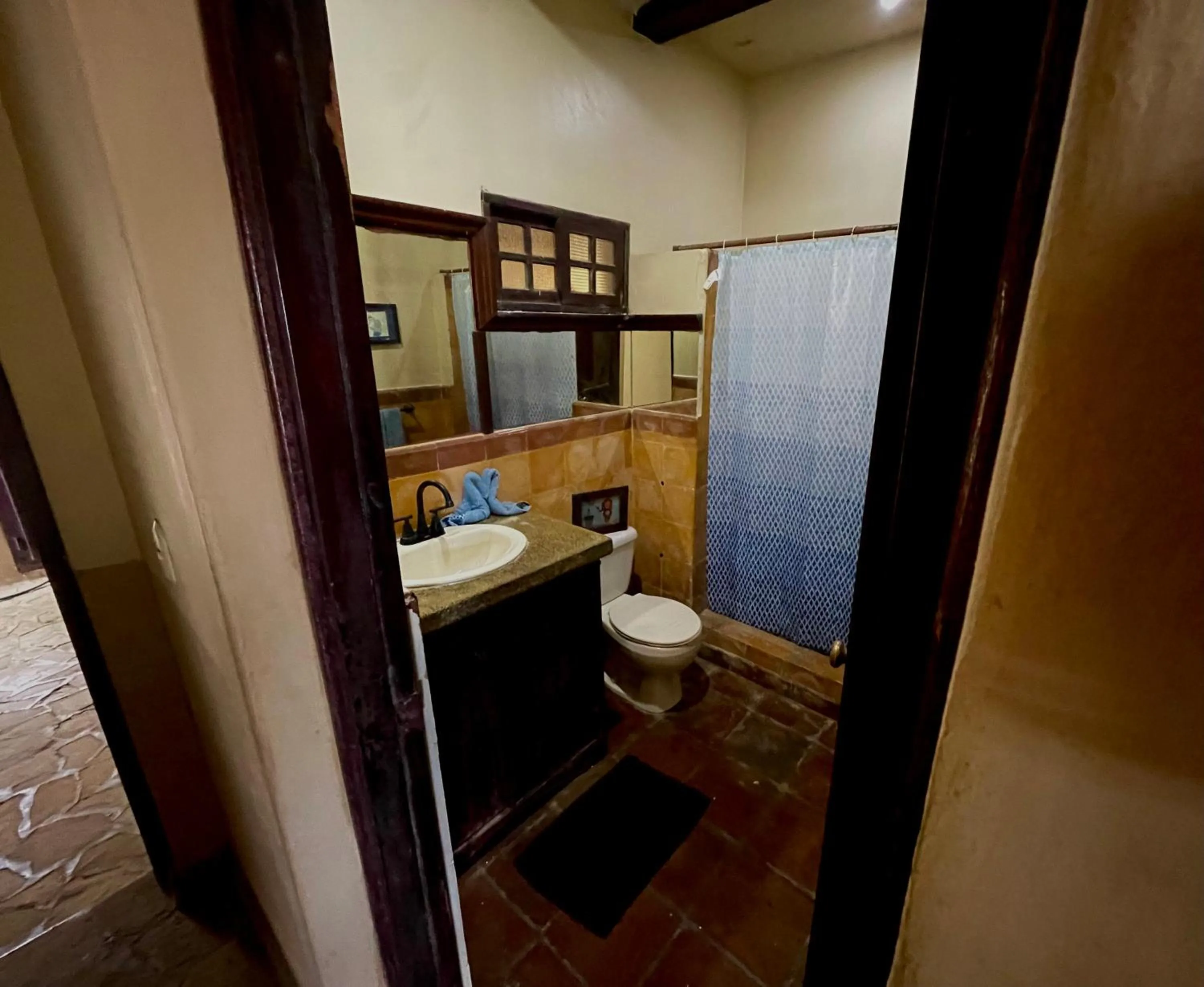 Bathroom in La Veranera, Playa El Coco