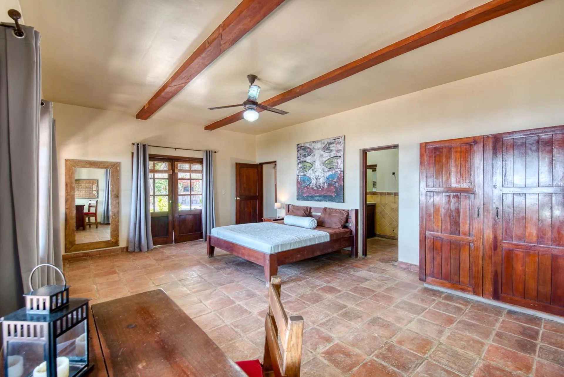 Photo of the whole room, Bed in La Veranera, Playa El Coco