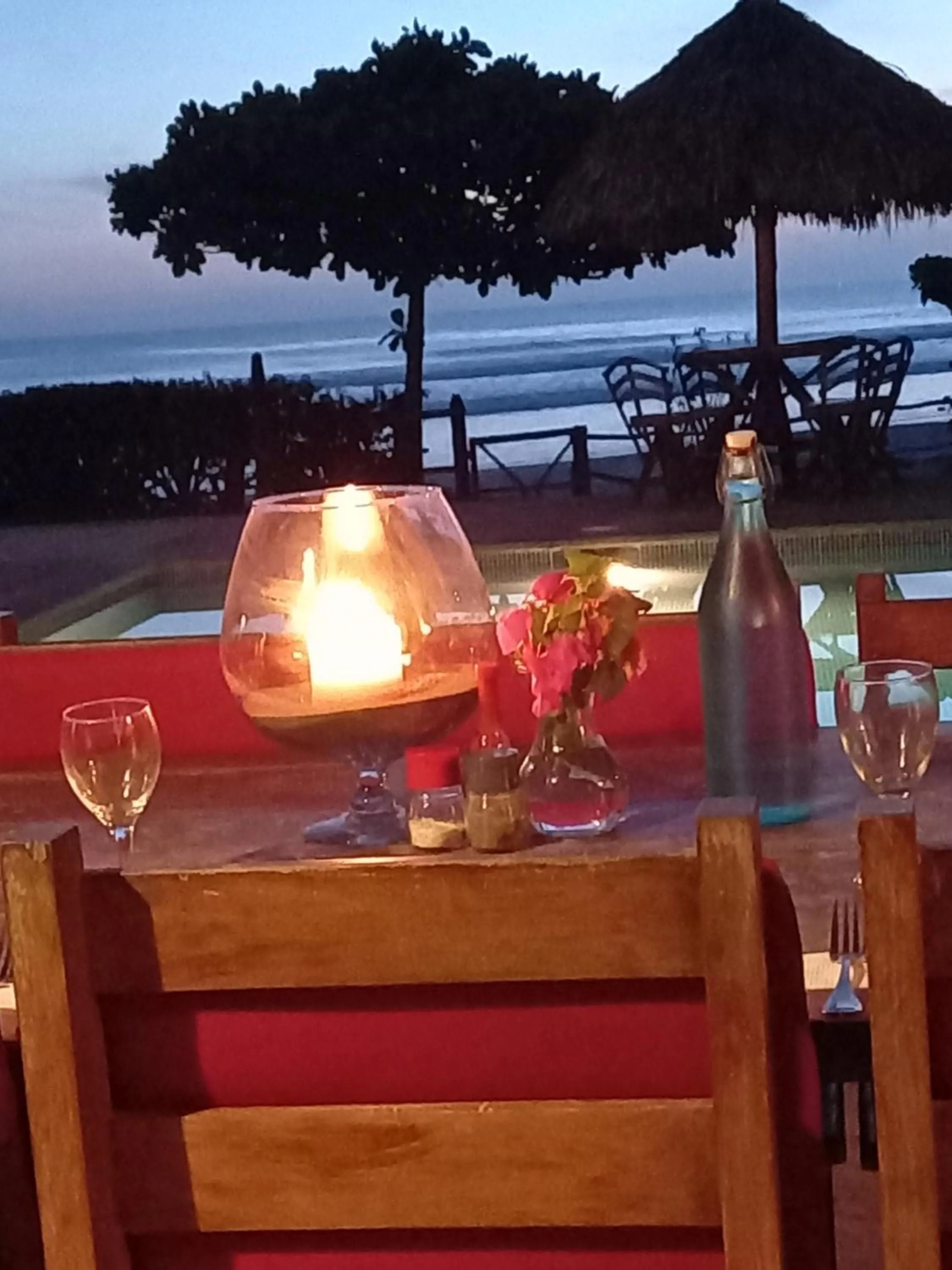 Patio in La Veranera, Playa El Coco