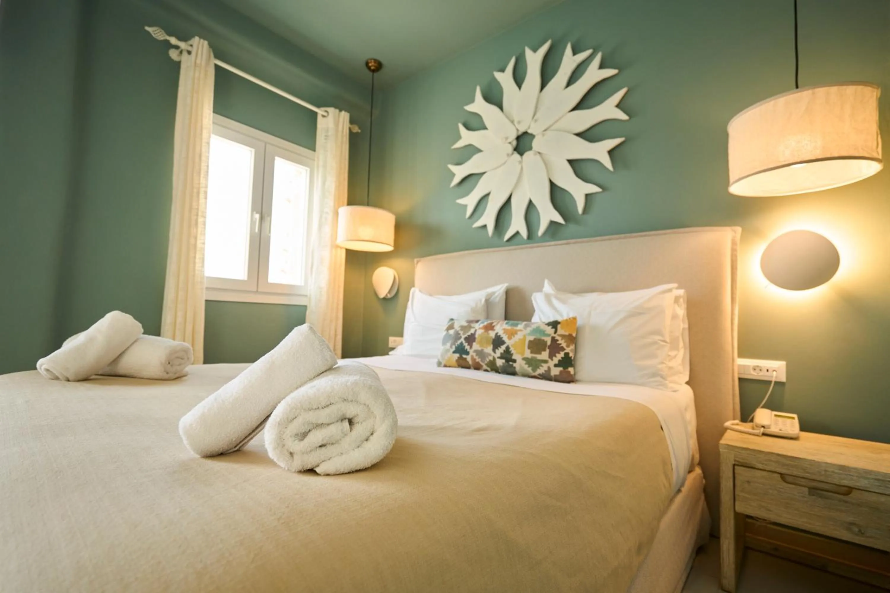 Bed in Bellissimo Resort