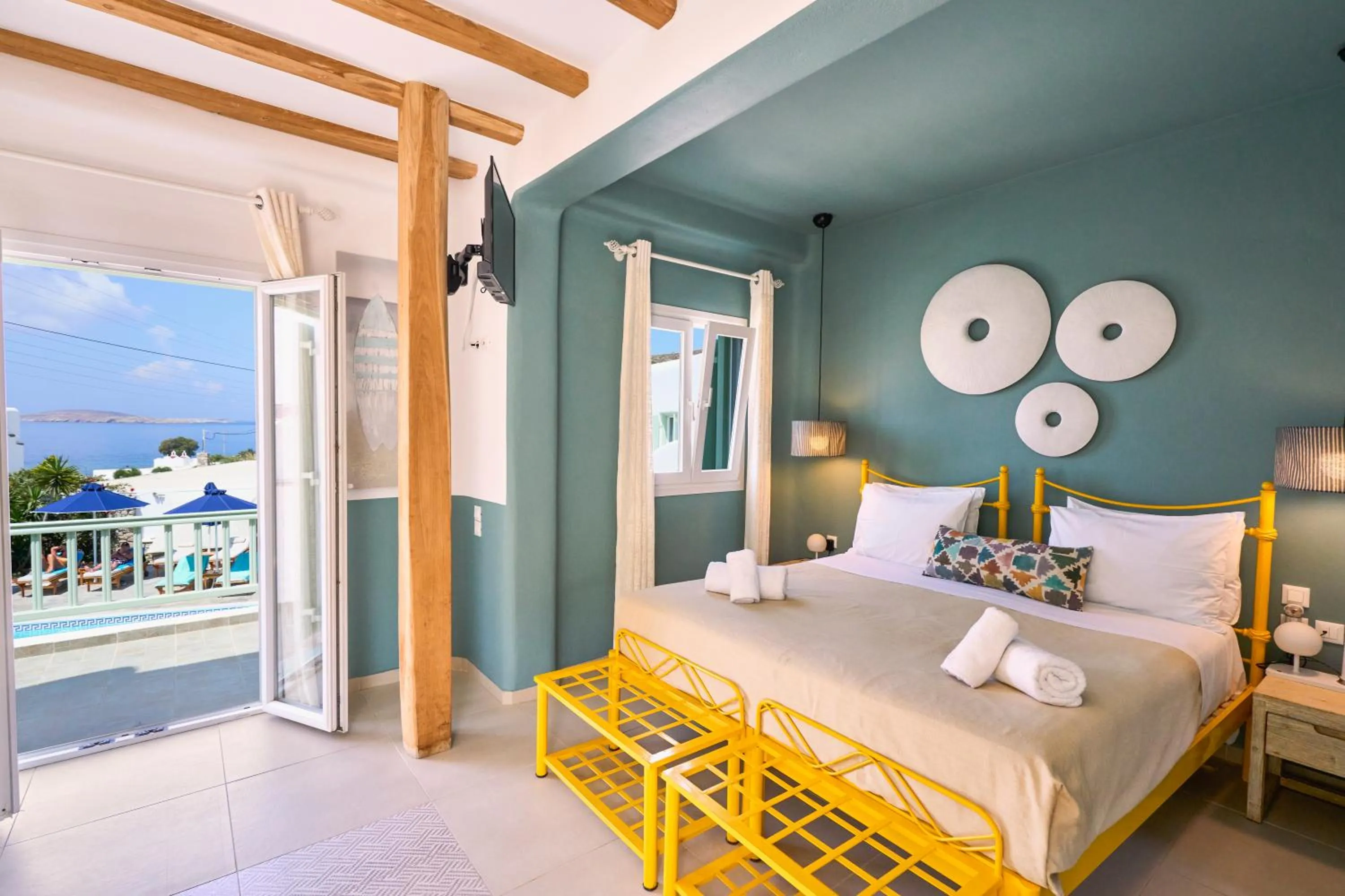 Bed in Bellissimo Resort