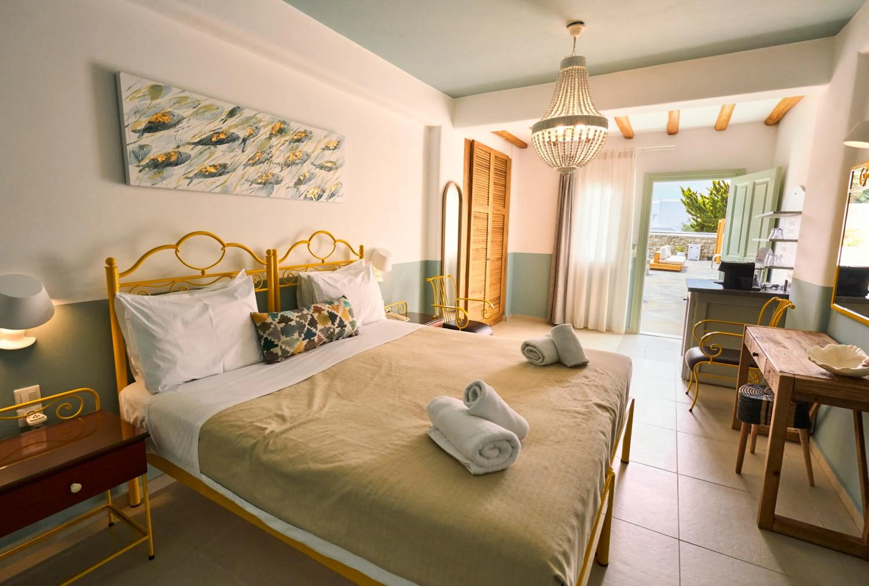 Bed in Bellissimo Resort