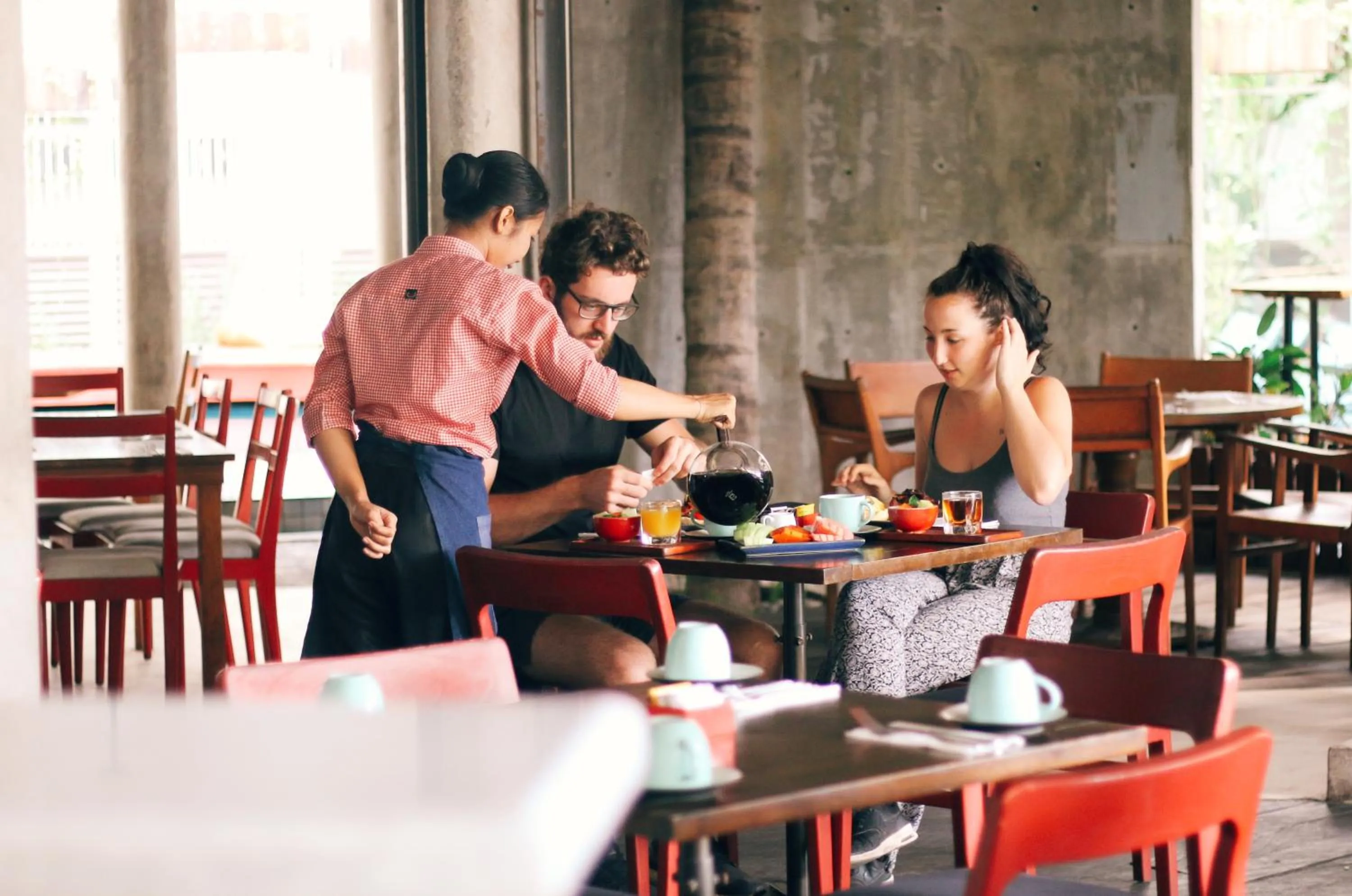 Breakfast in Grandmas Plus Hotel Seminyak