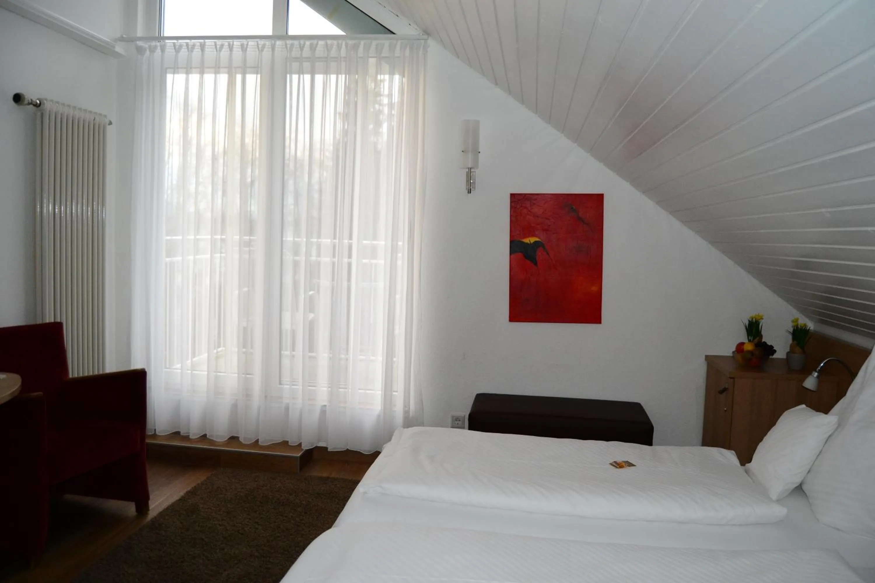 Photo of the whole room, Bed in Iris am See garni