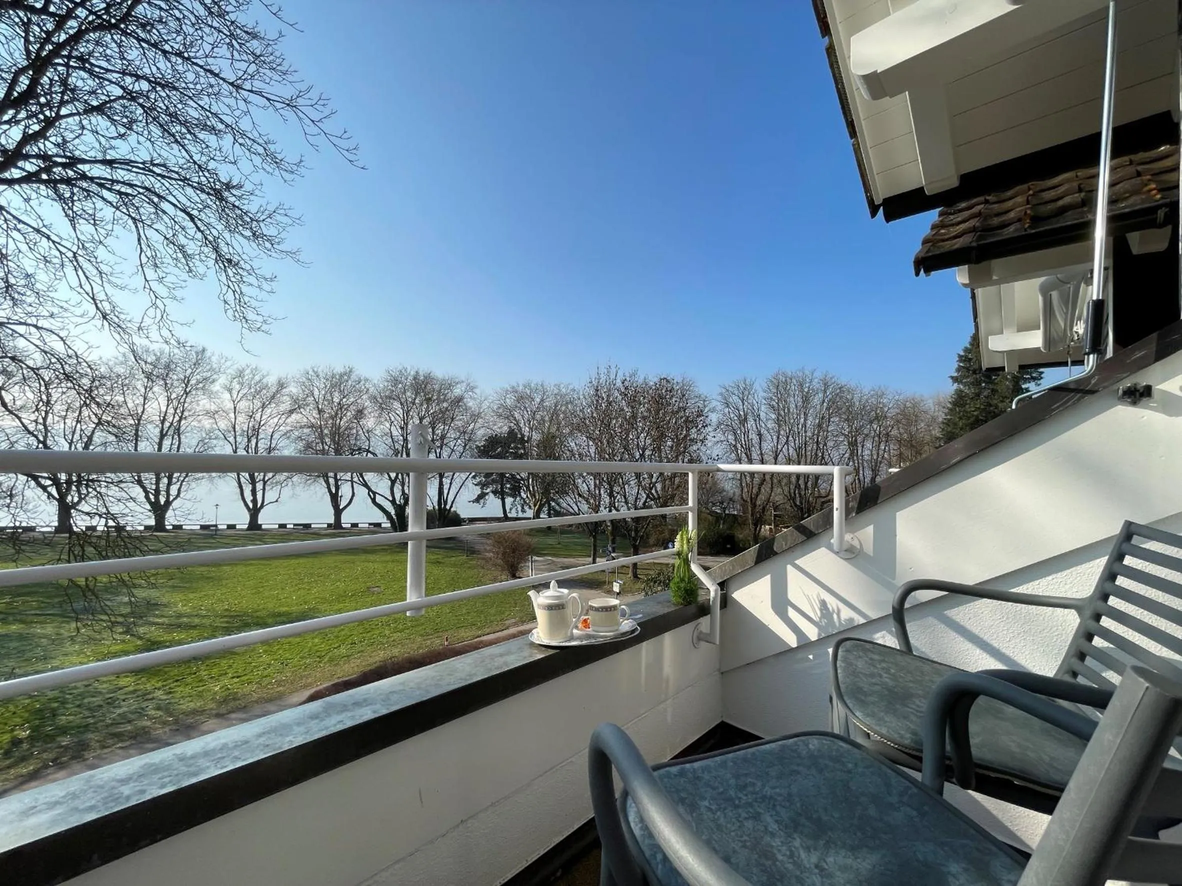 View (from property/room) in Iris am See garni