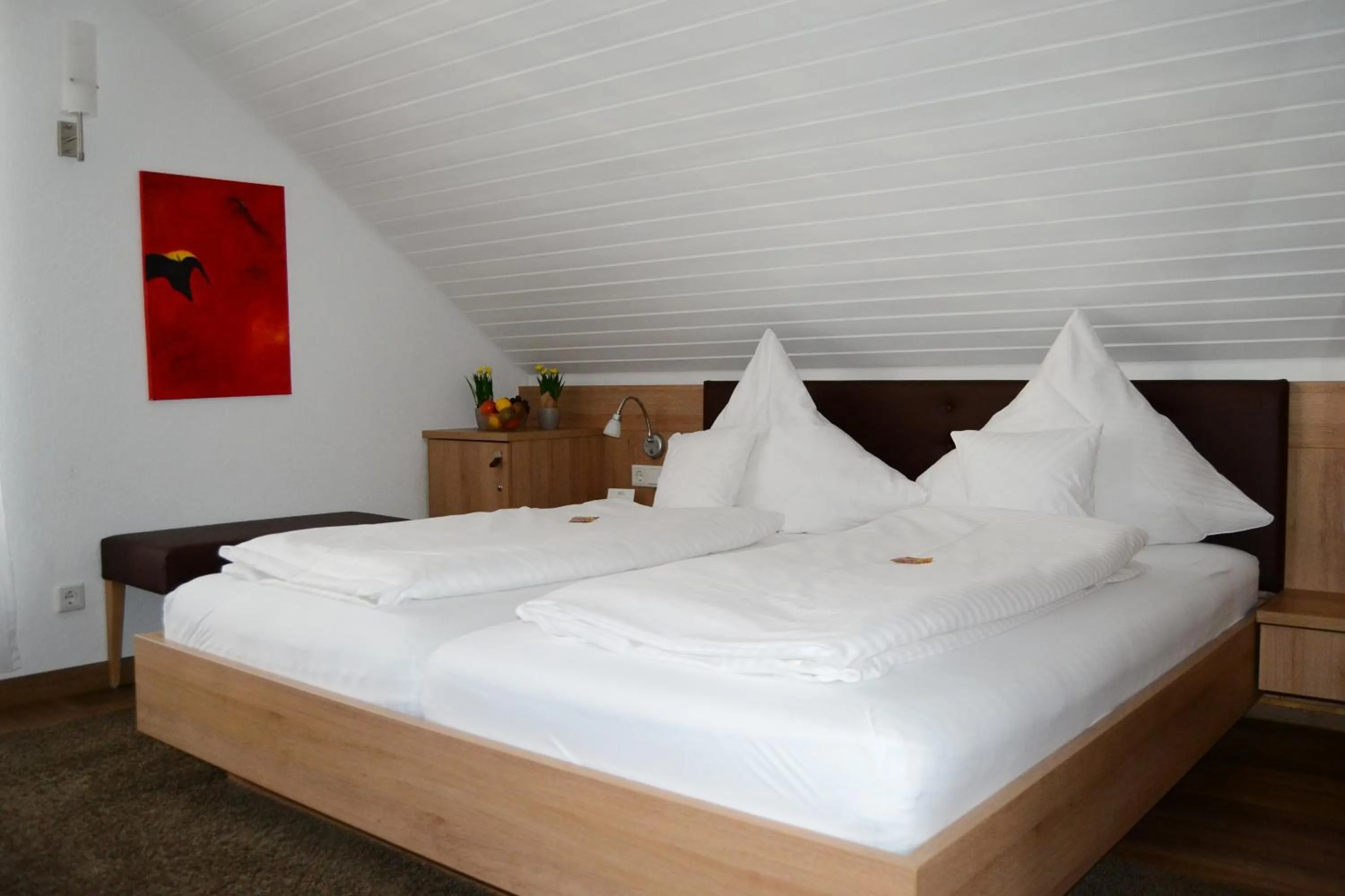 Photo of the whole room, Bed in Iris am See garni