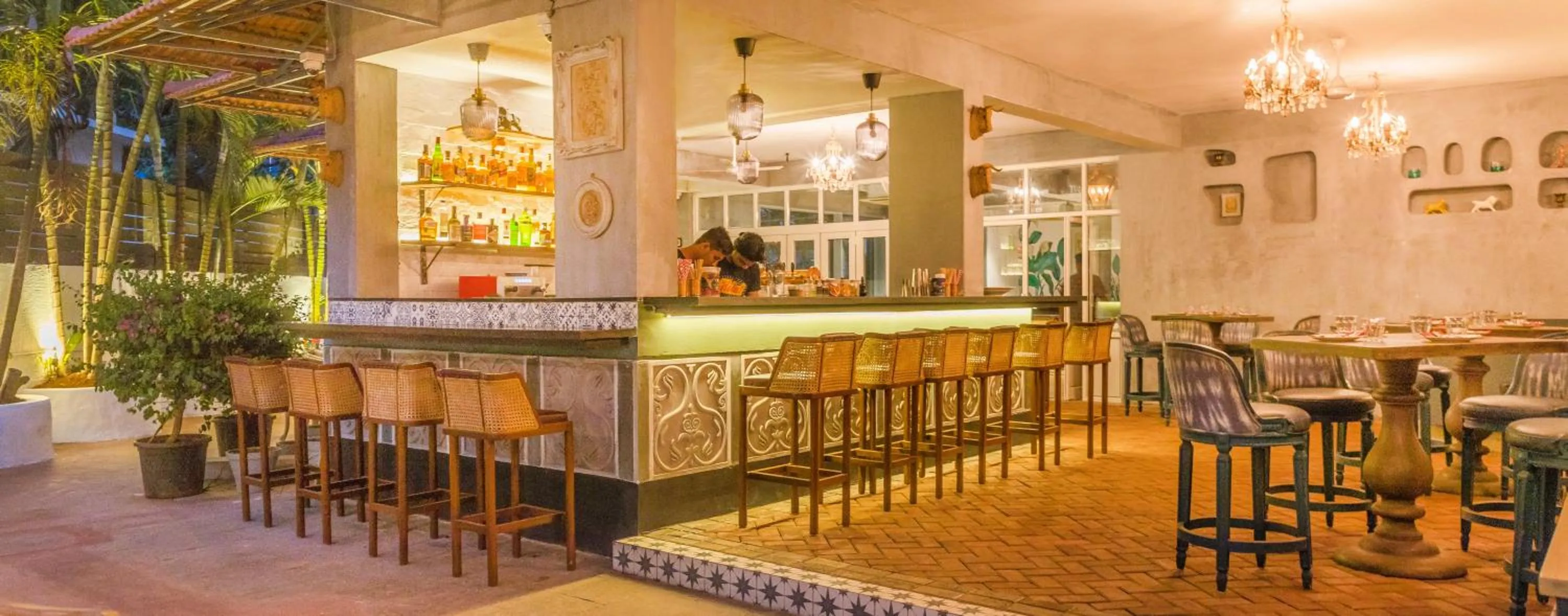 Restaurant/places to eat, Lounge/Bar in Living Room by Seasons, Goa