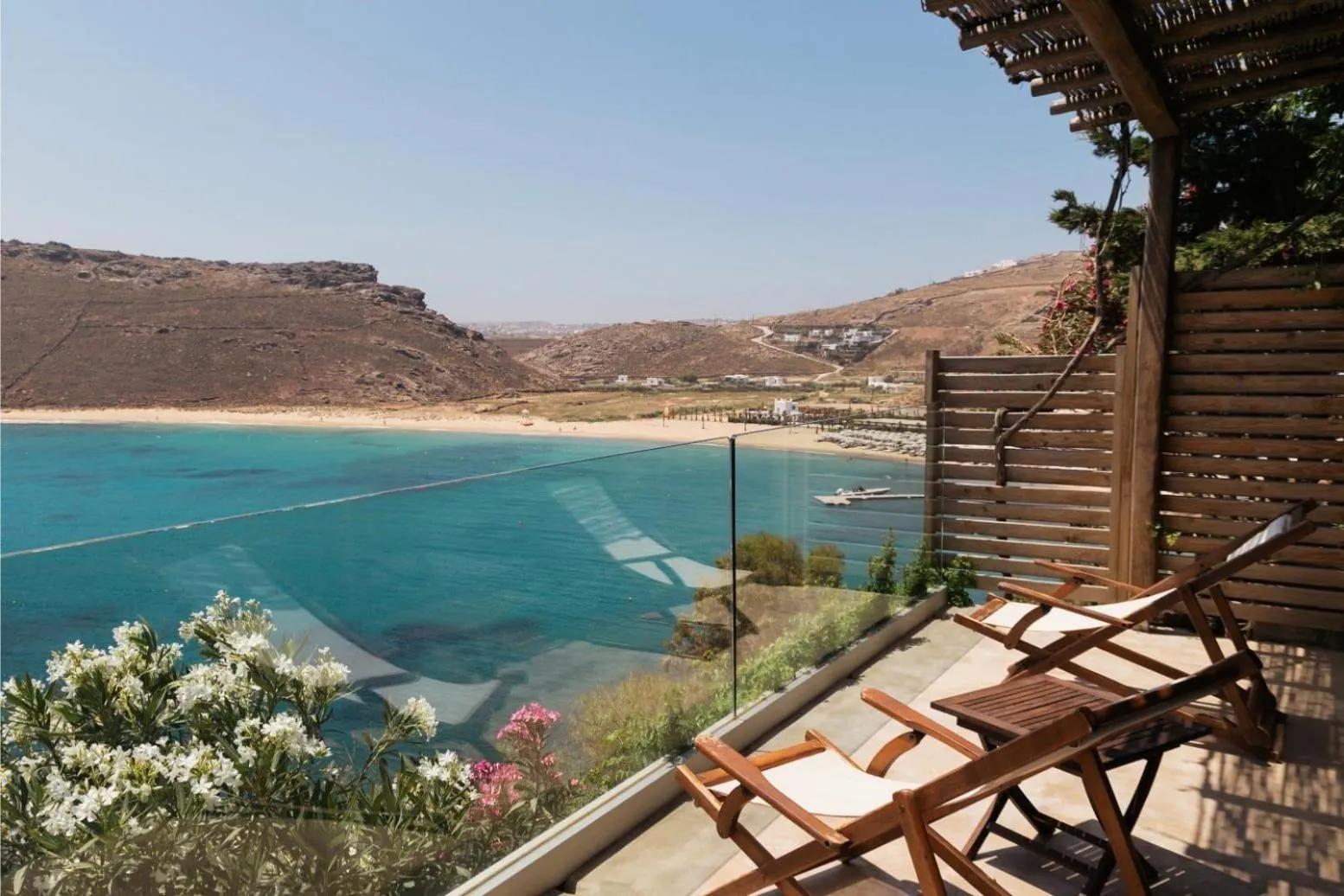 Natural landscape in Albatros Club Mykonos