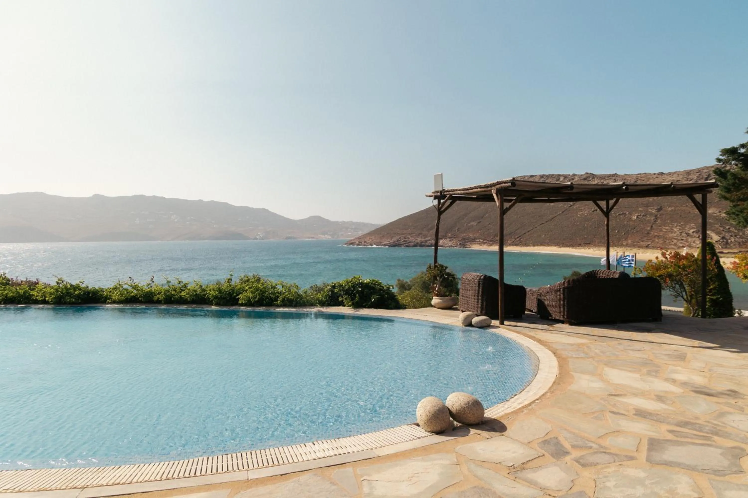 Sea view in Albatros Club Mykonos