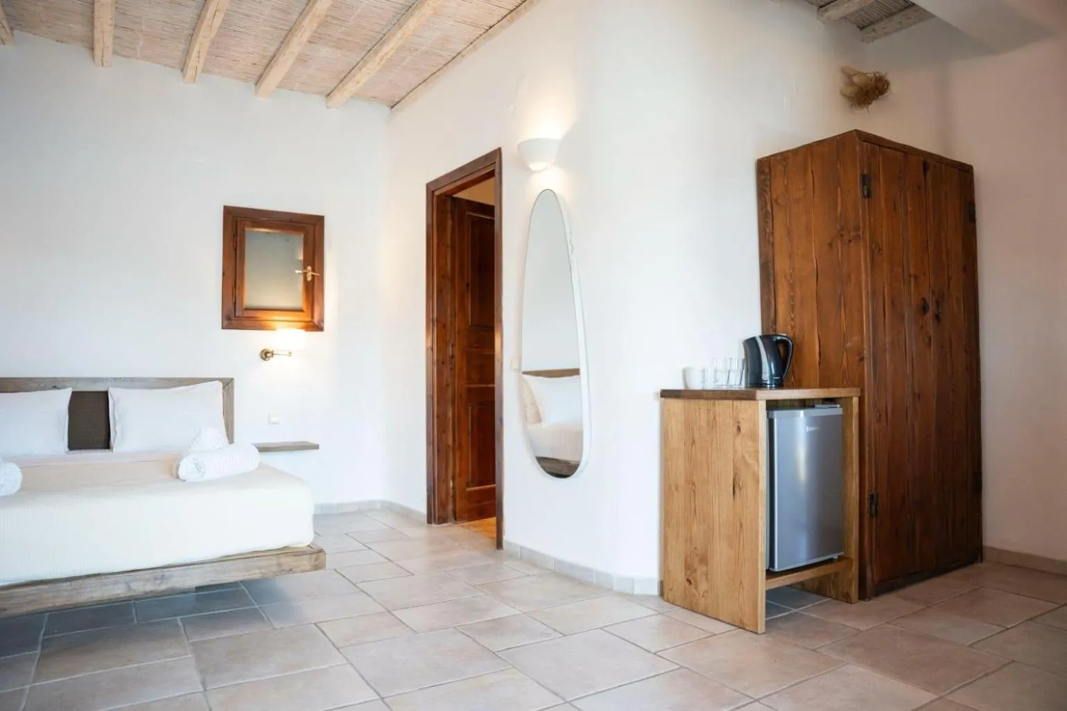 Bed in Albatros Club Mykonos