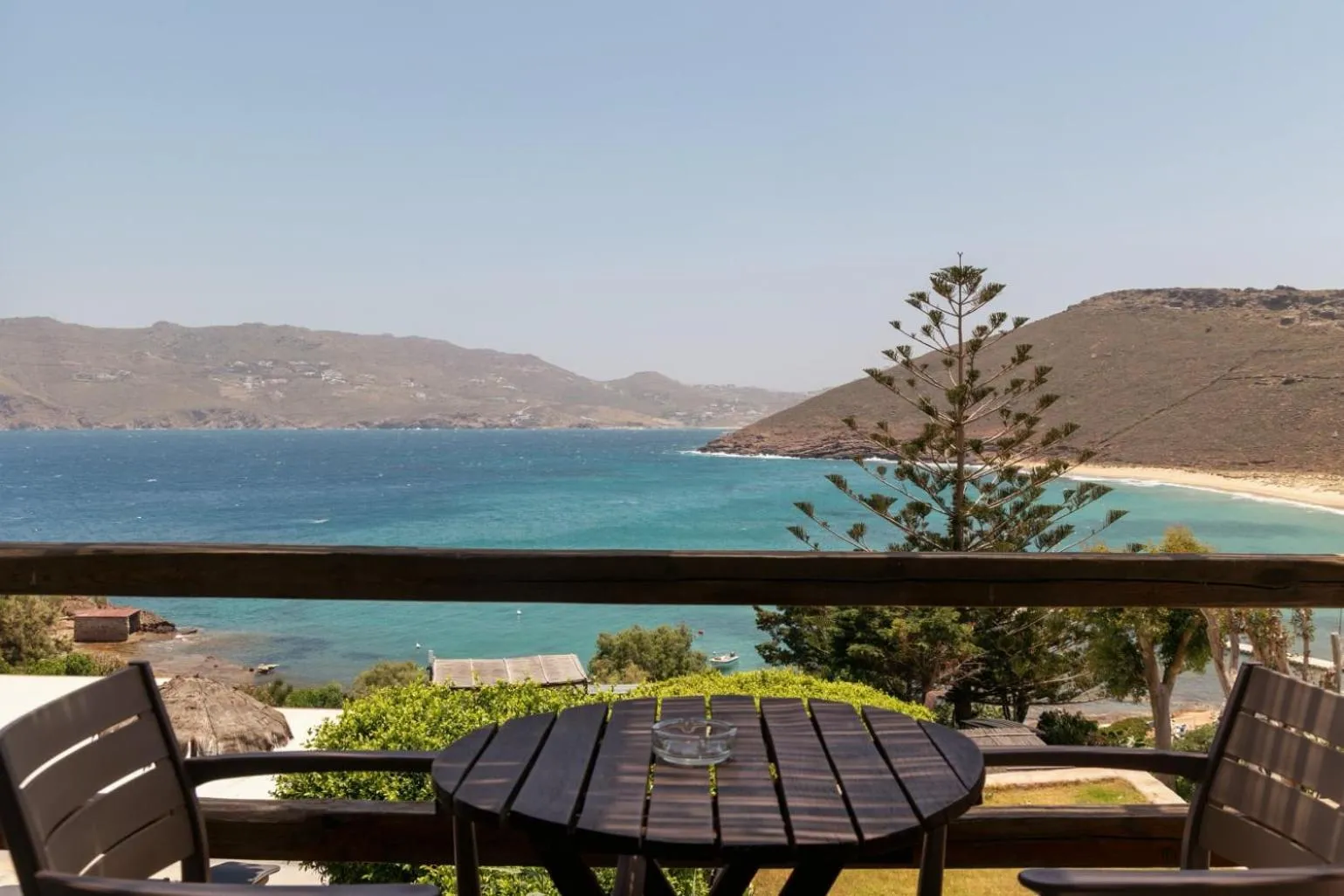 Balcony/Terrace in Albatros Club Mykonos