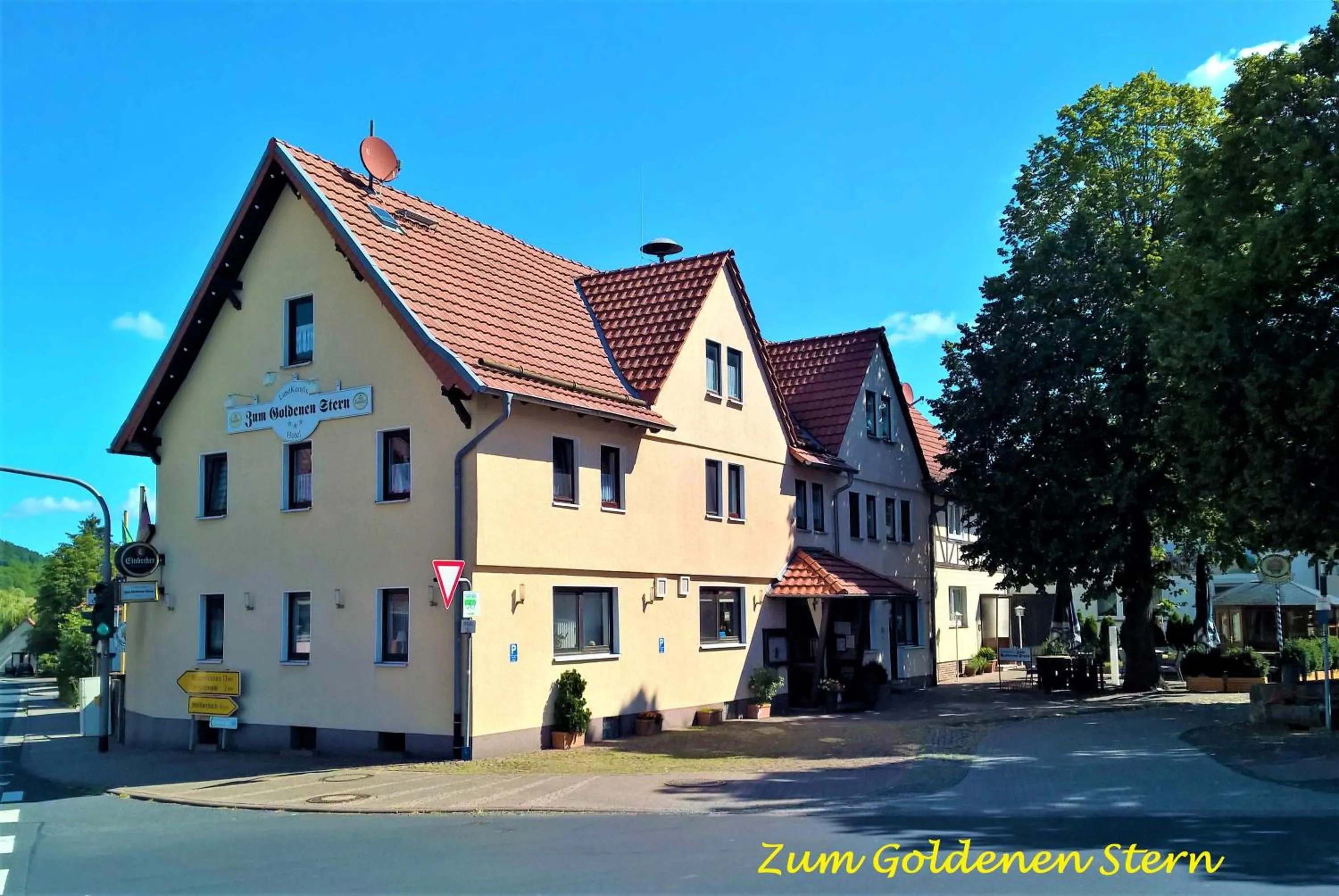 Property building in Hotel-Restaurant Zum Goldenen Stern