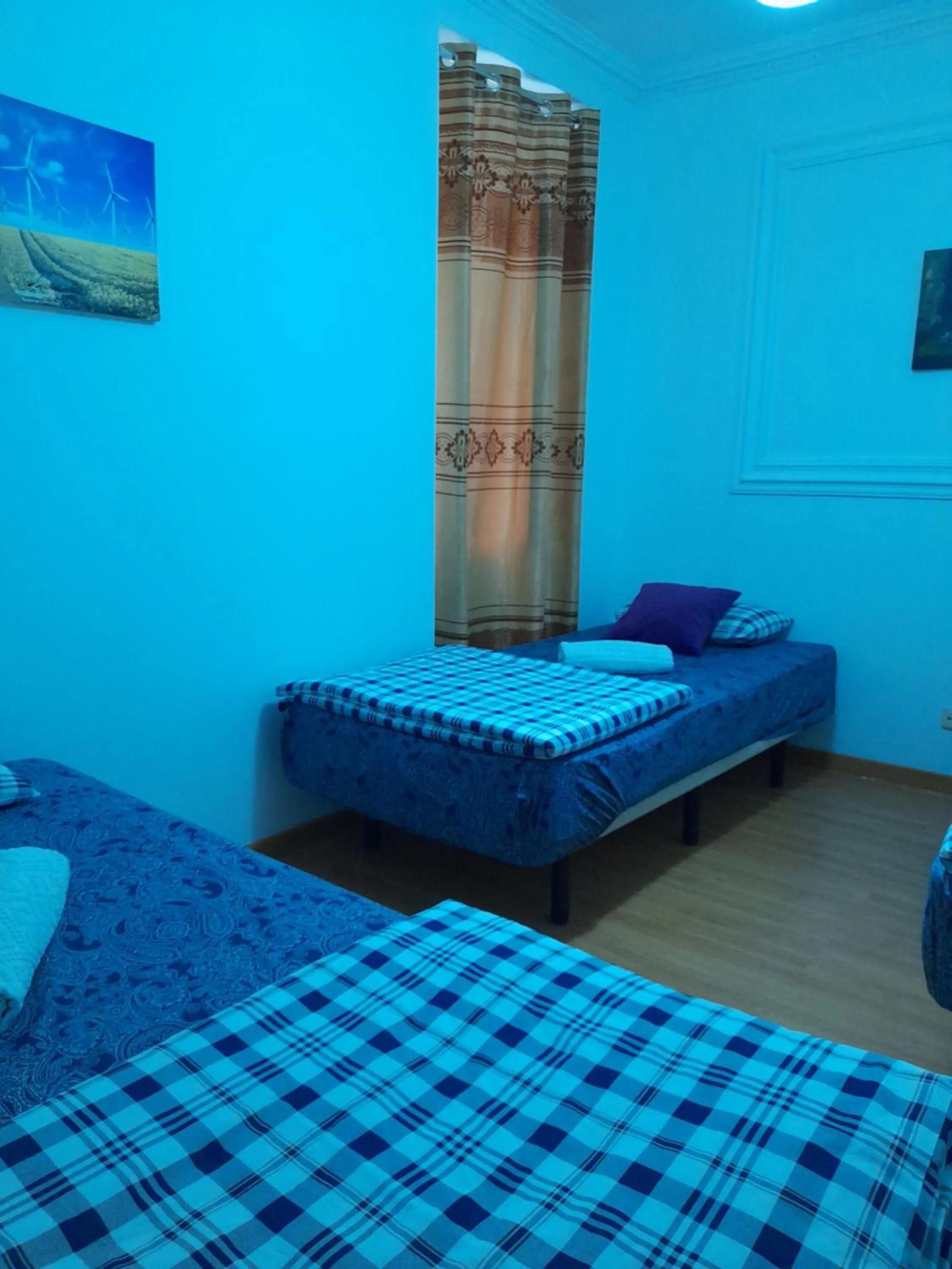 Bed in Garden Guest House