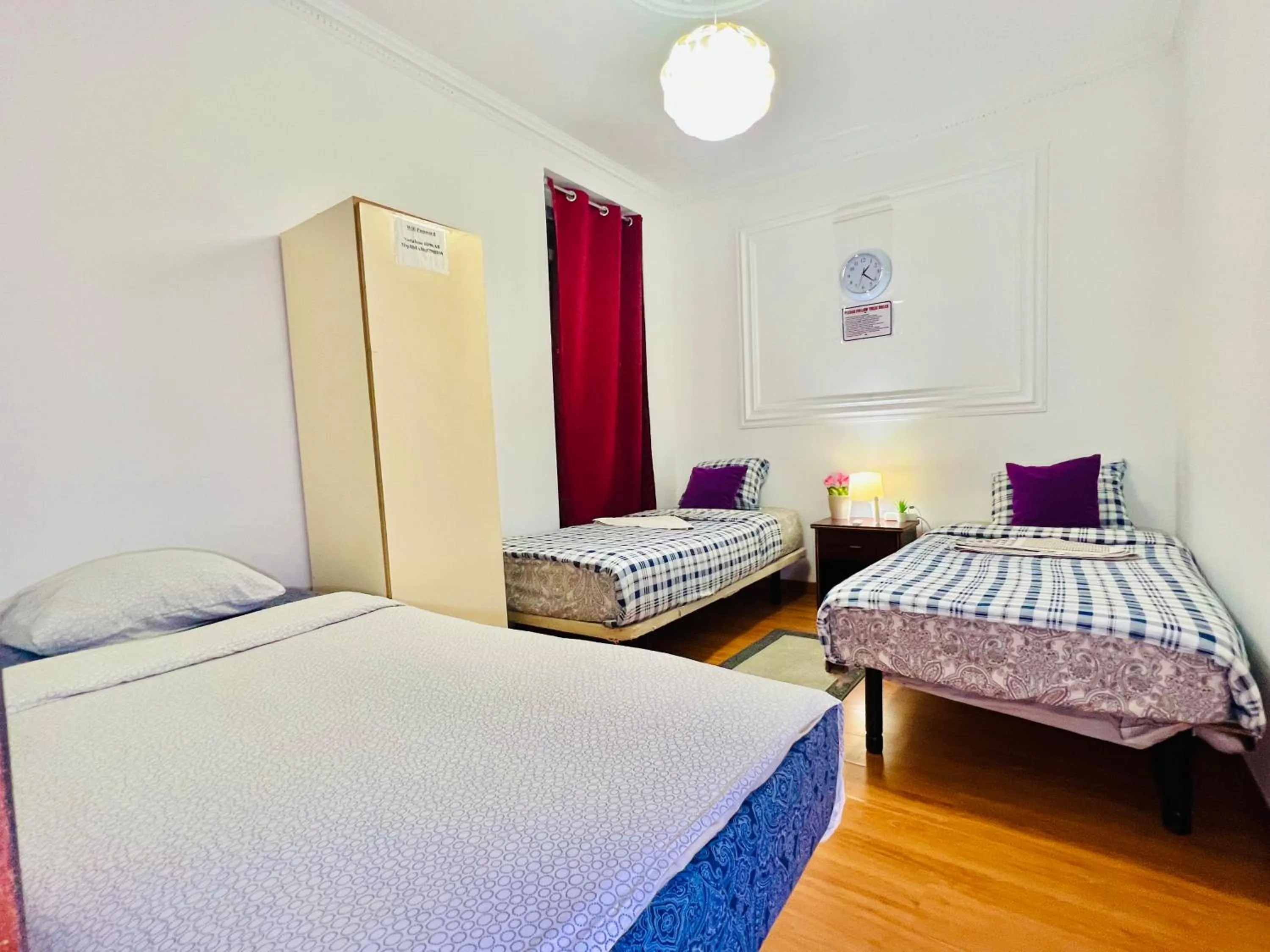 Bed in Garden Guest House