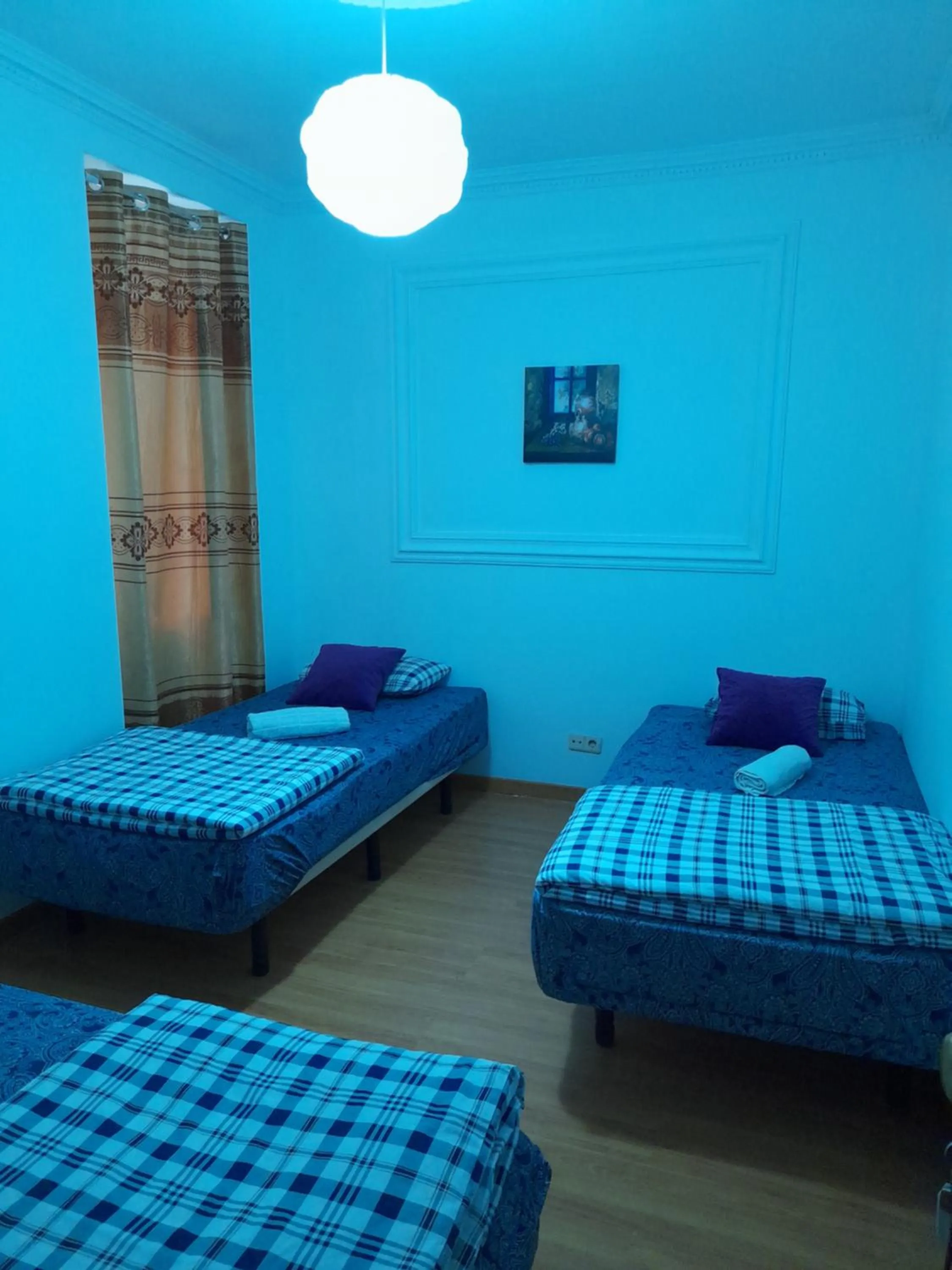 Bed in Garden Guest House