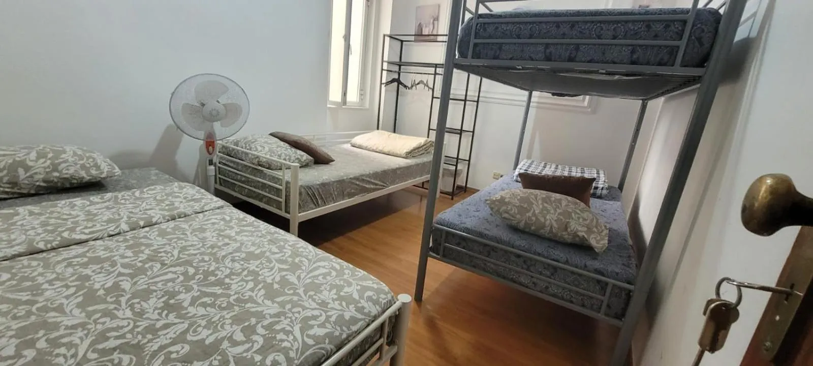 Bed in Garden Guest House