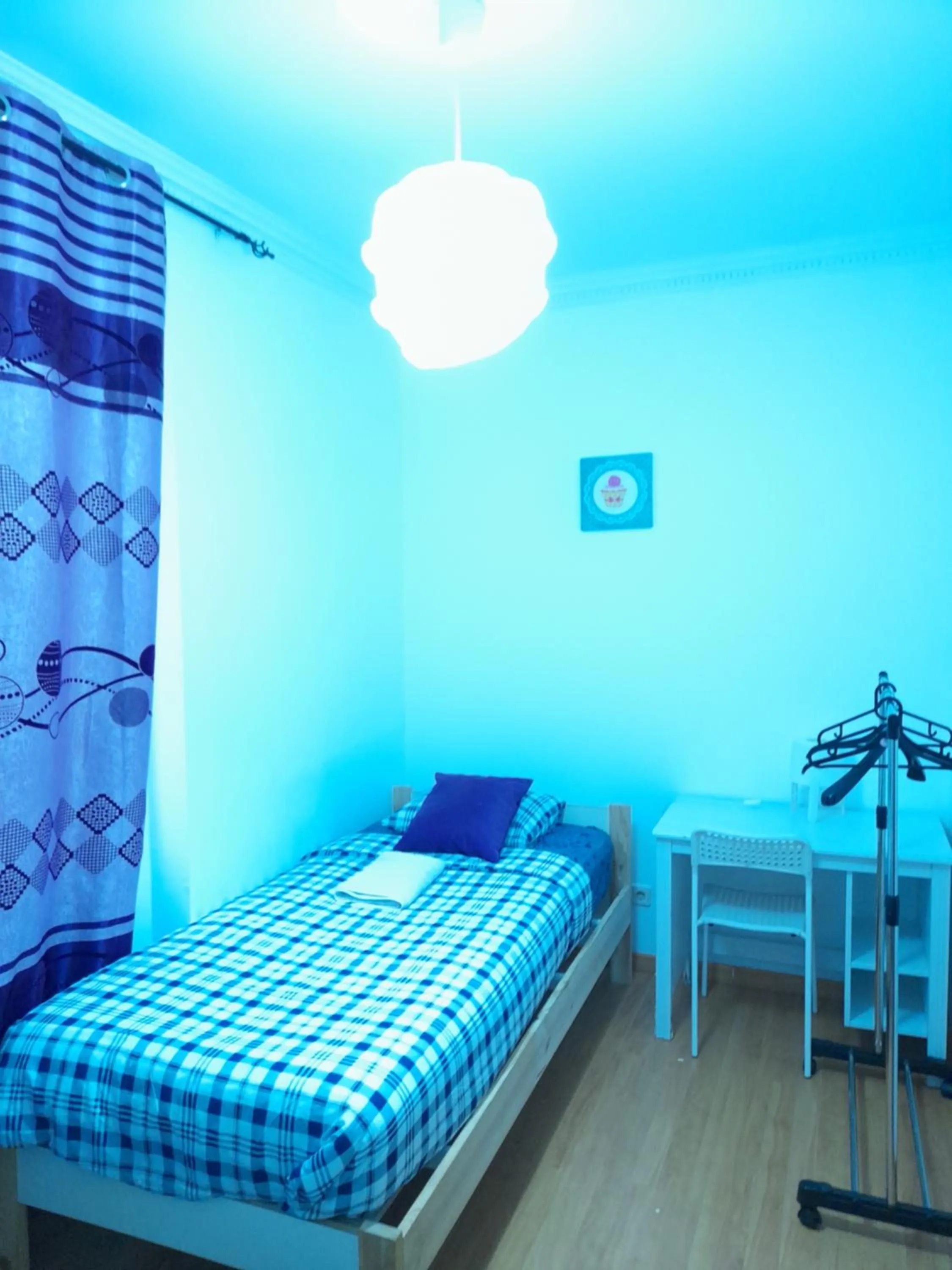 Bed in Garden Guest House