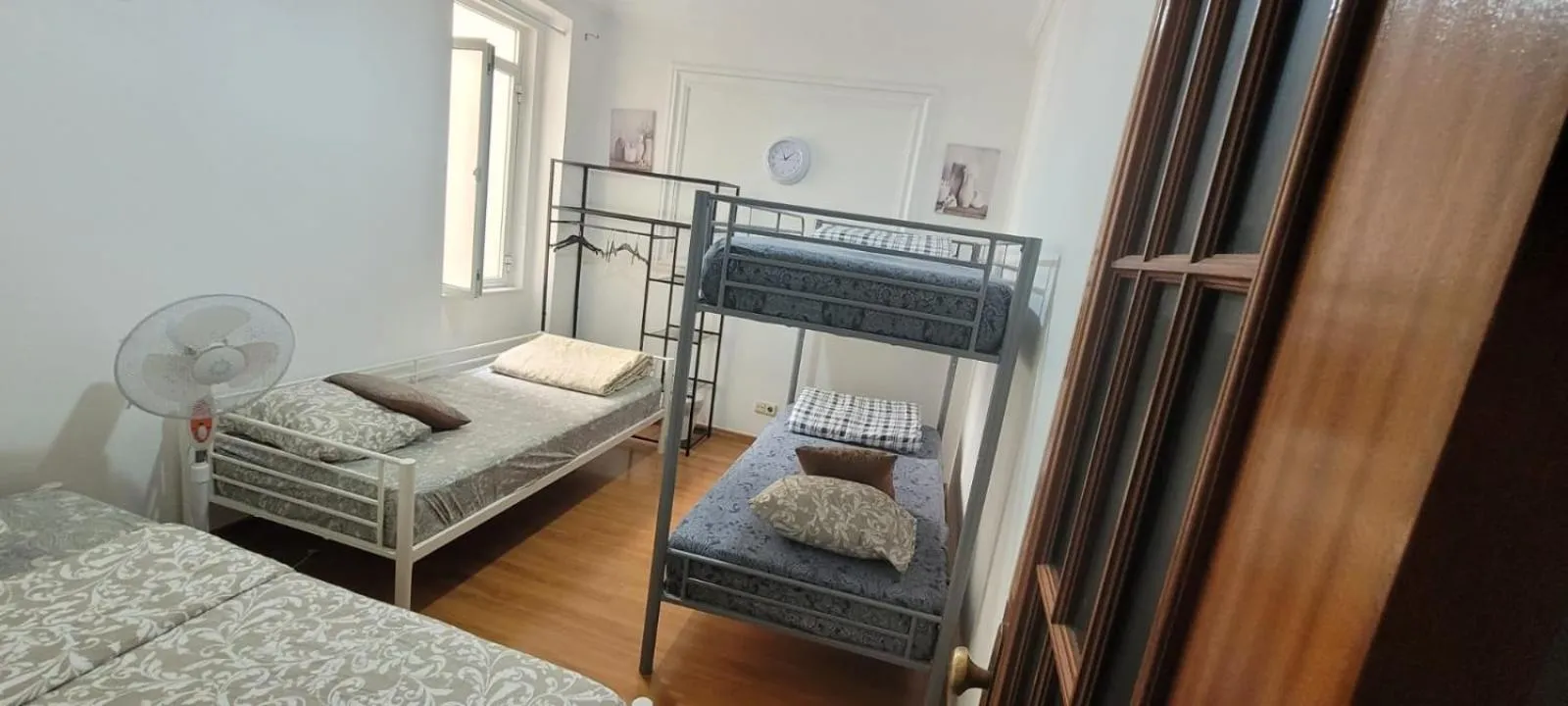 Bed in Garden Guest House