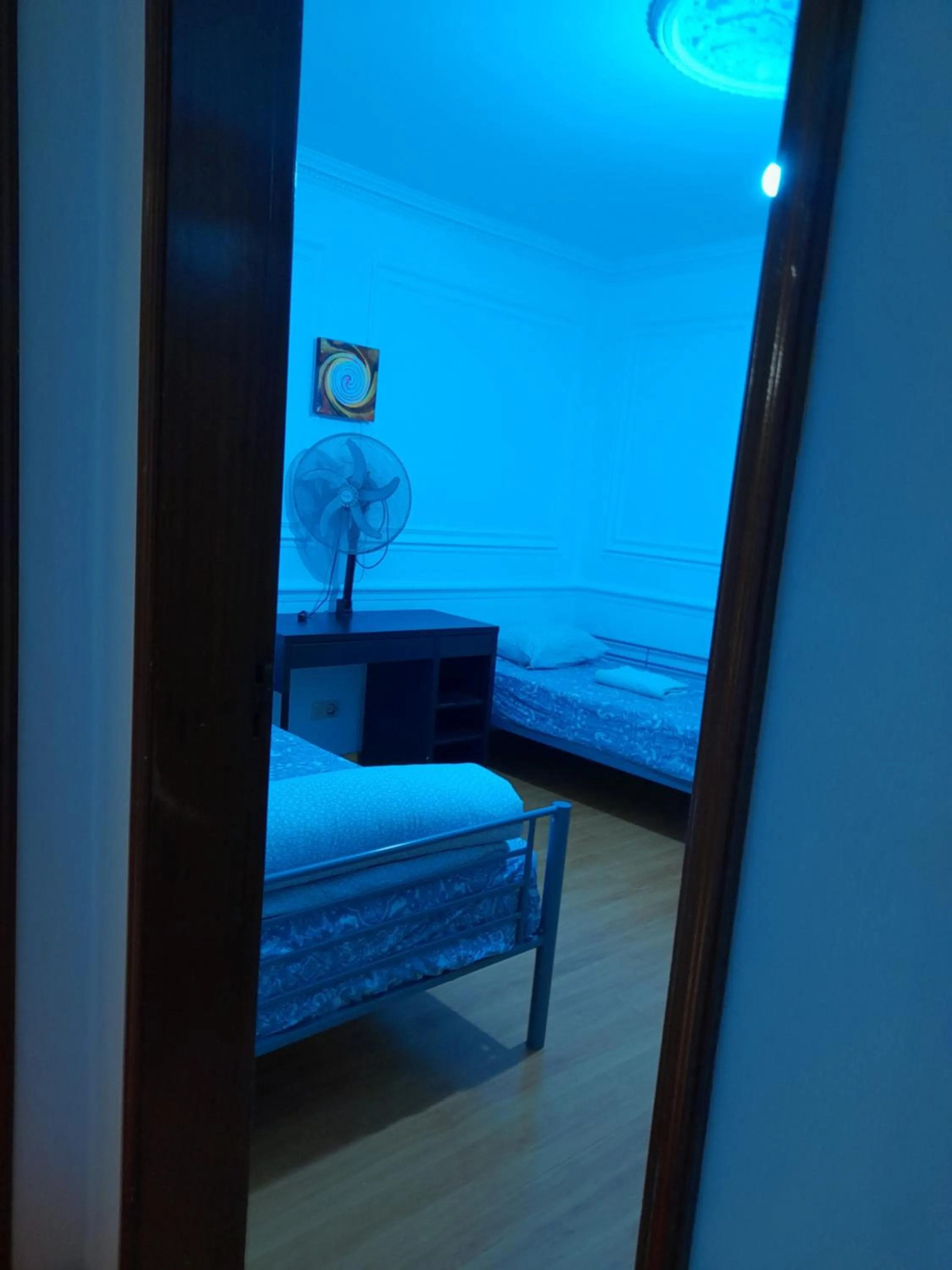 Bed in Garden Guest House