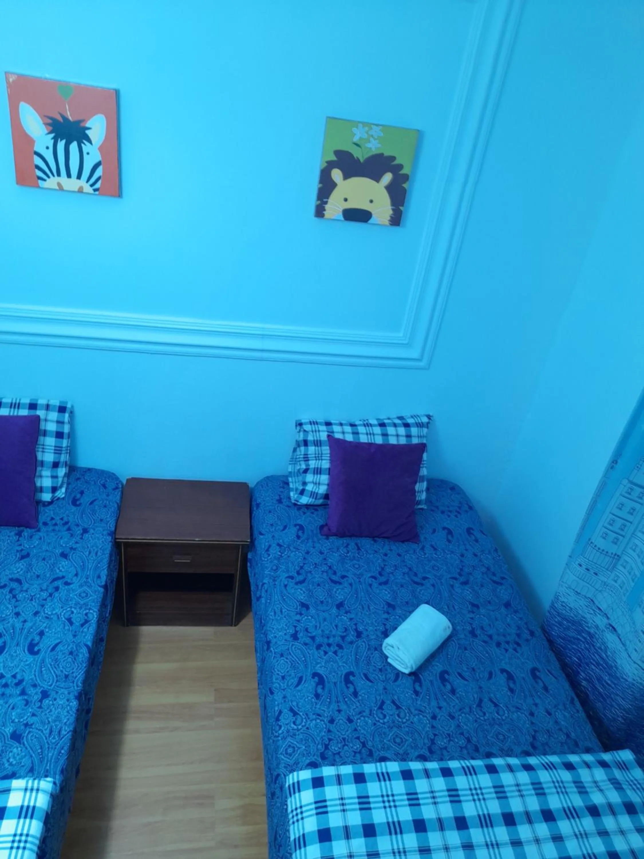 Bed in Garden Guest House