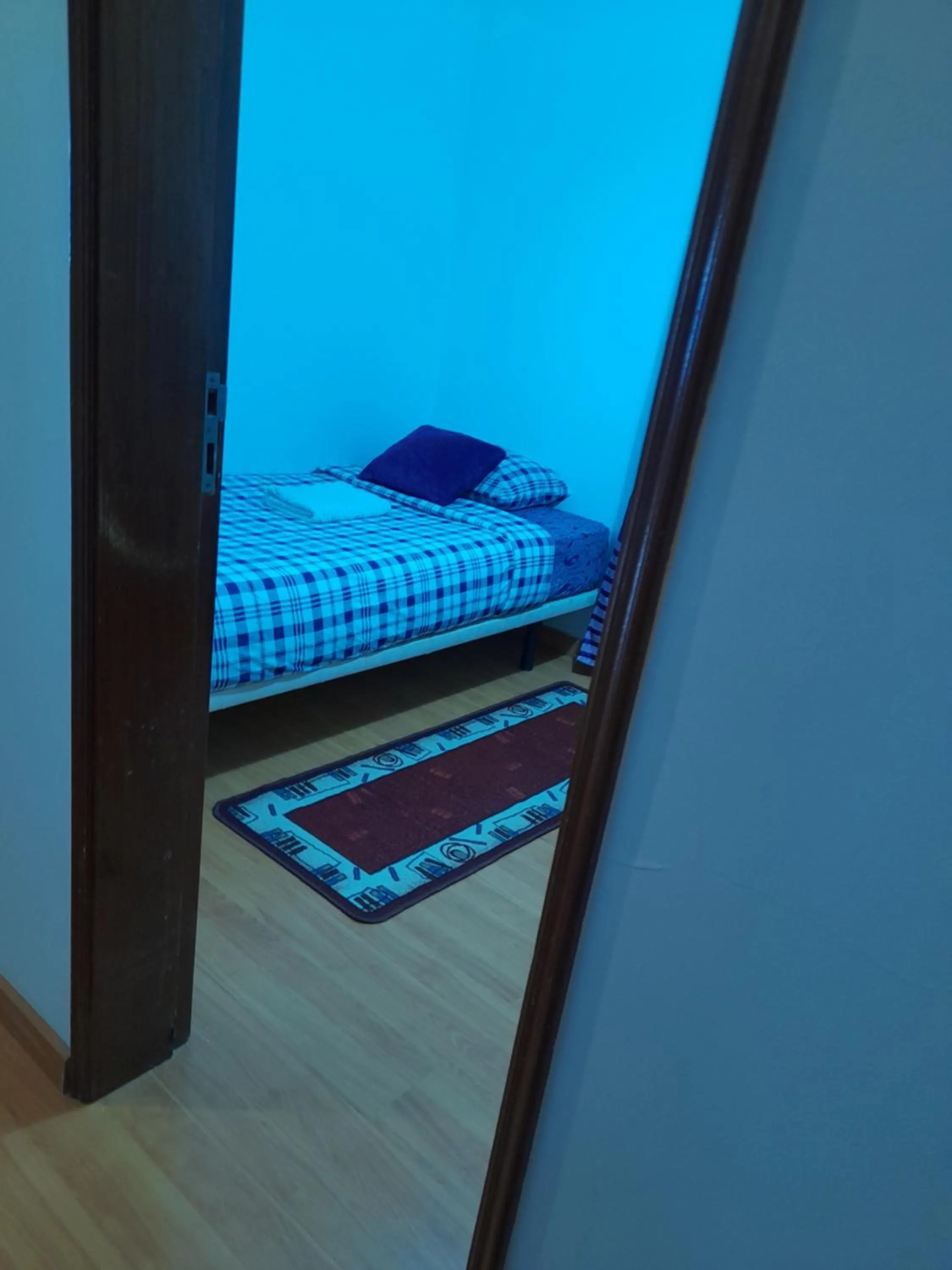 Bed in Garden Guest House