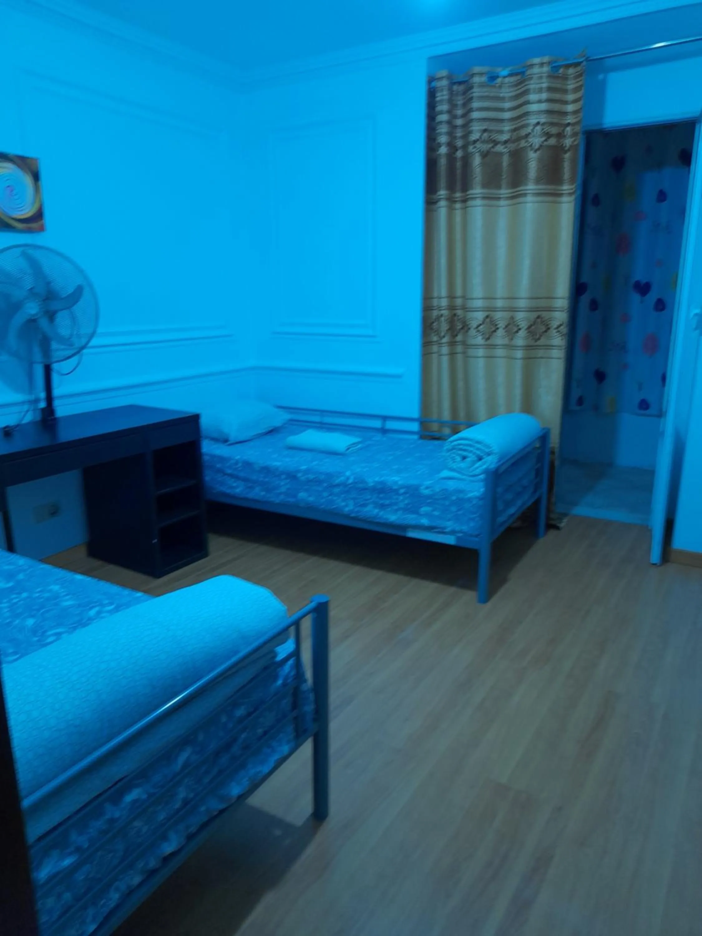 Bed in Garden Guest House