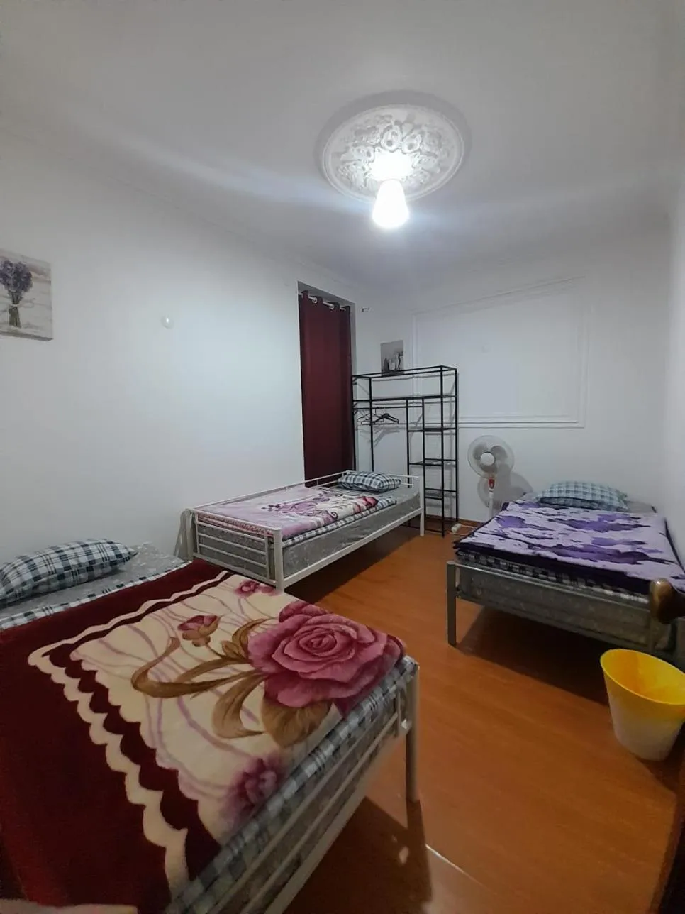 Bed in Garden Guest House