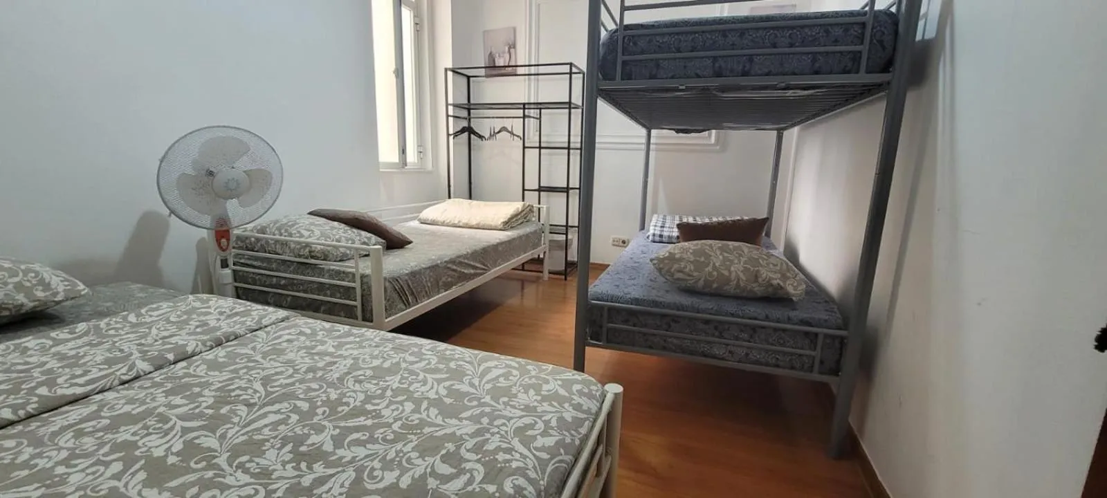 Bed in Garden Guest House