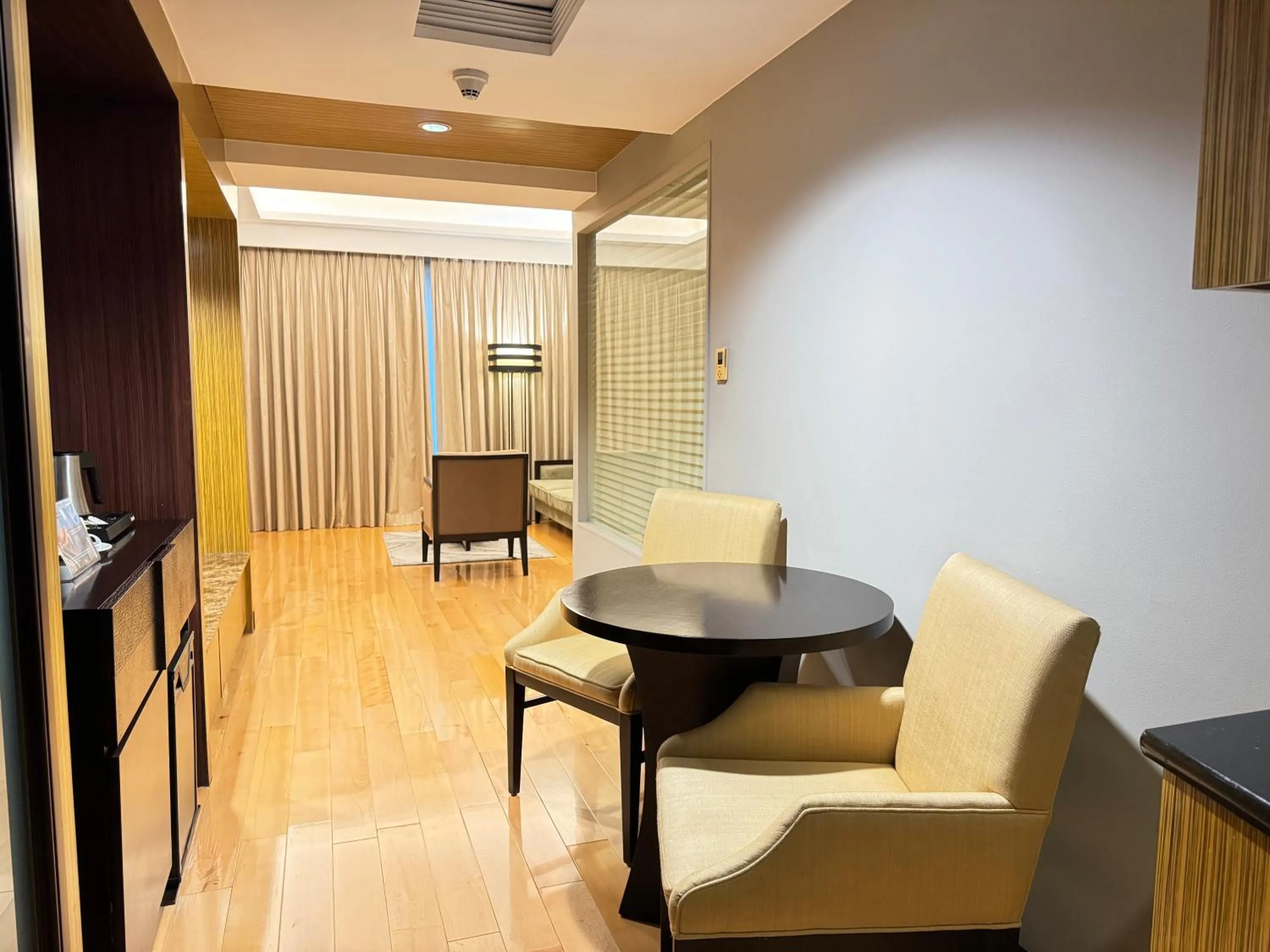 Living room in The Bellevue Manila