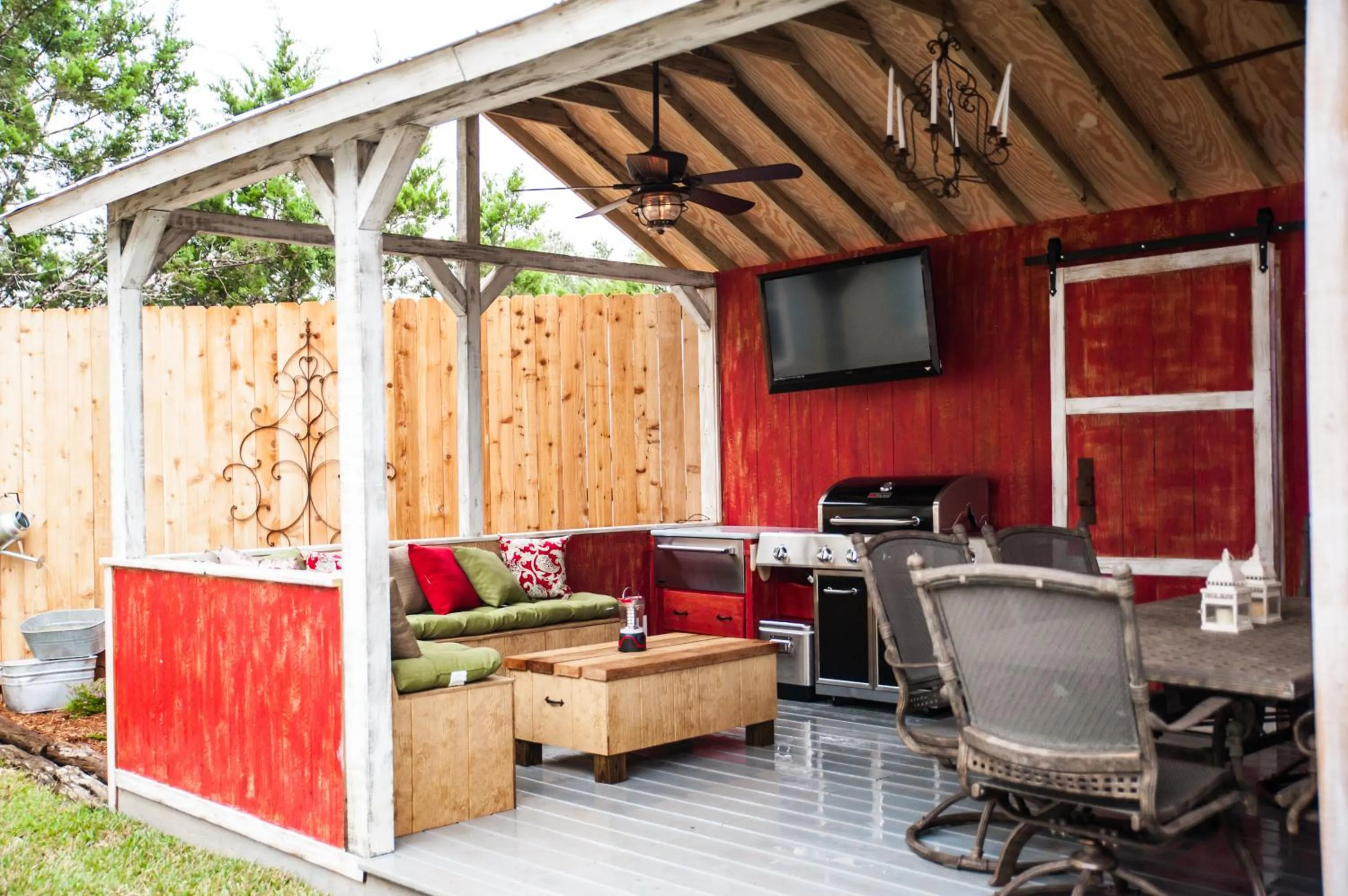 Patio in The Alexander at Creek Road