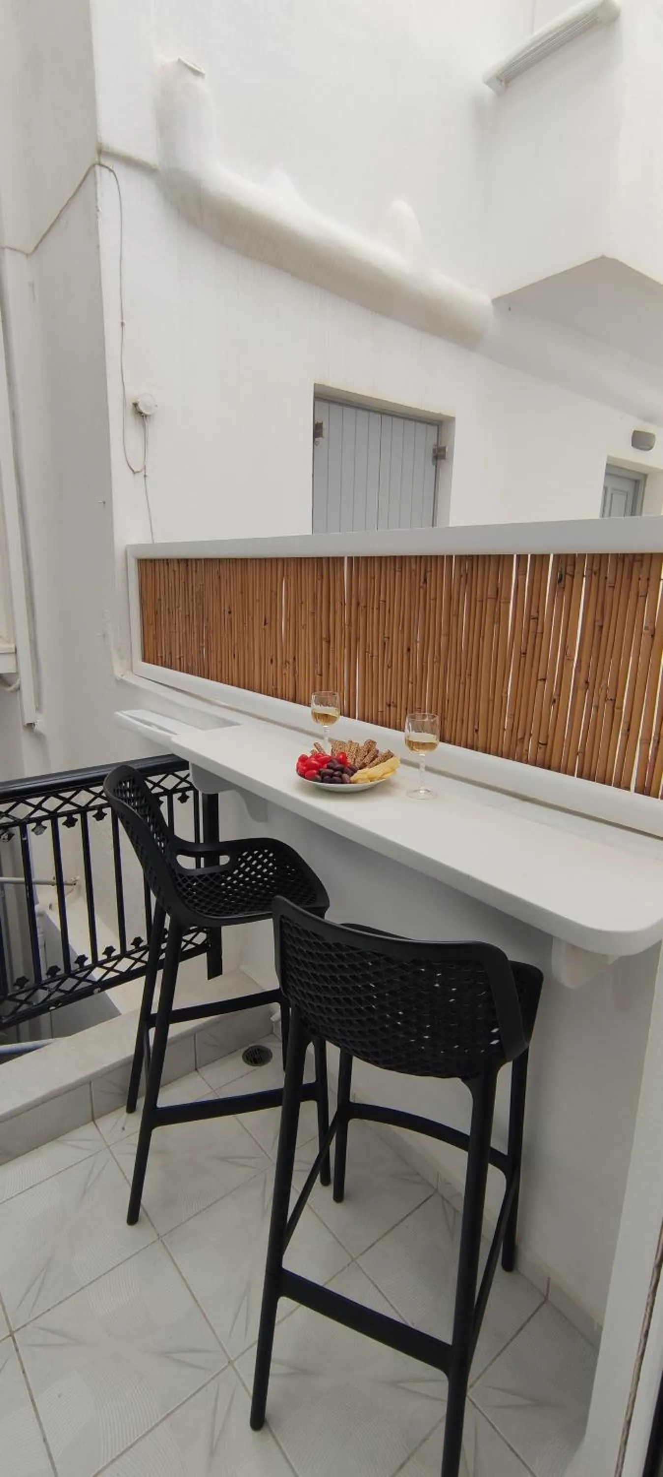 Balcony/Terrace in Kapetanos Rooms